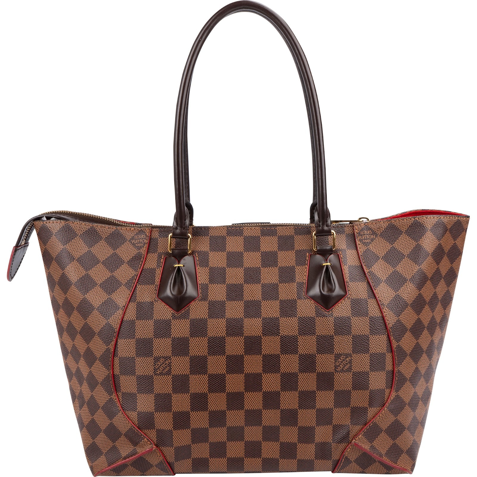 Louis Vuitton Monogram Damier Ebene Caissa MM Shoulder Bag