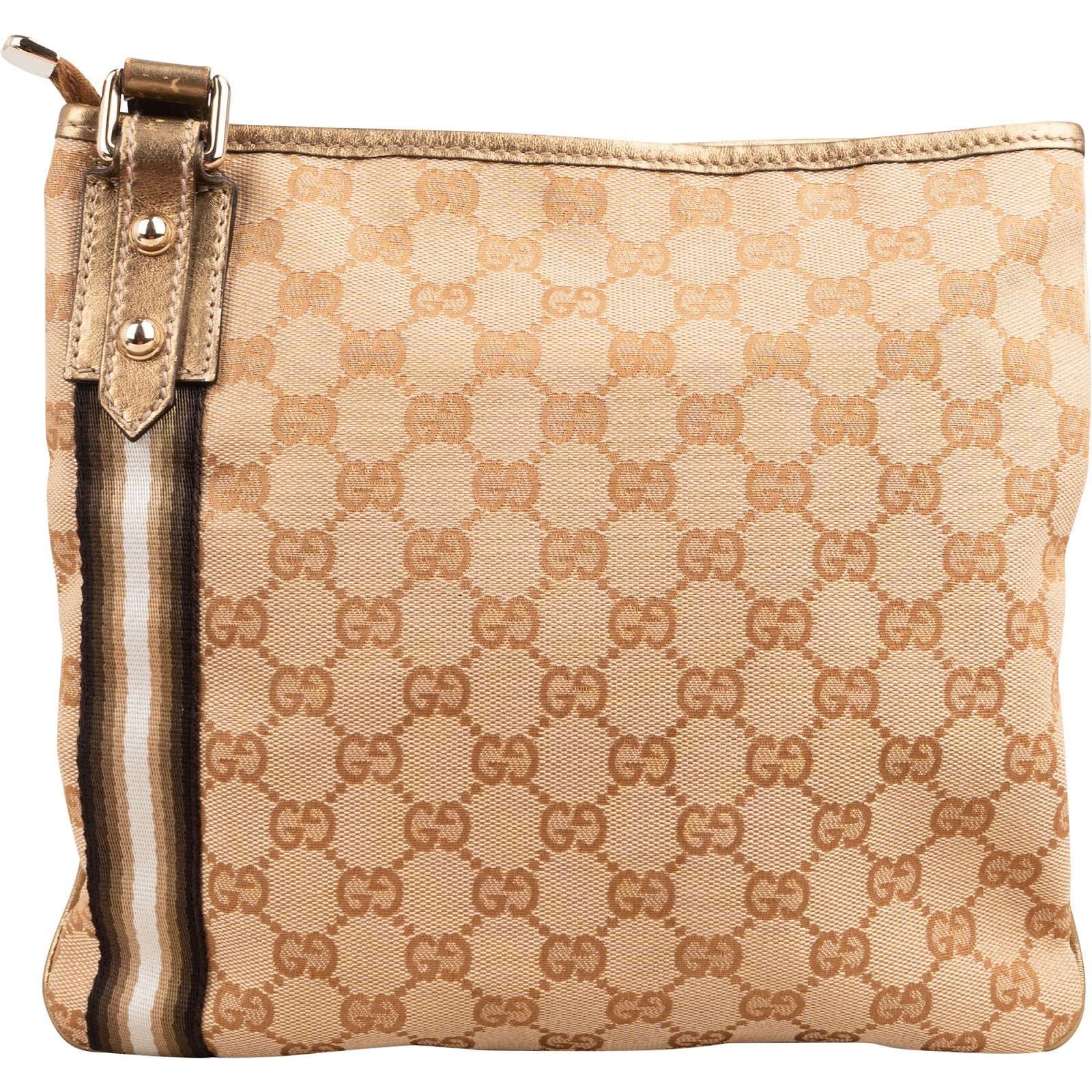 Gucci - Lovely Heart Stripe Crossbody Bag