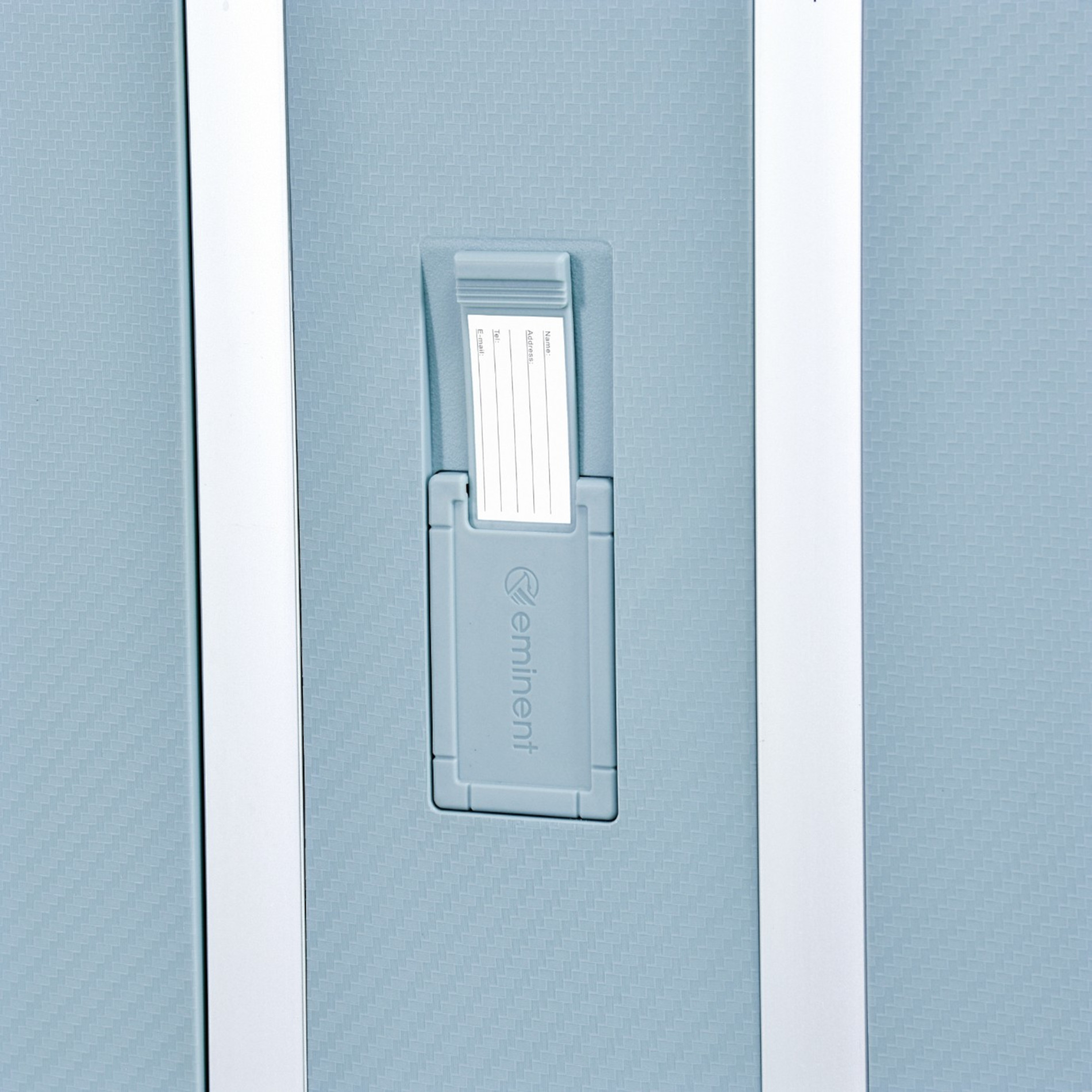 AEGIS Trolley M (67 cm) erweiterbar - hellblau