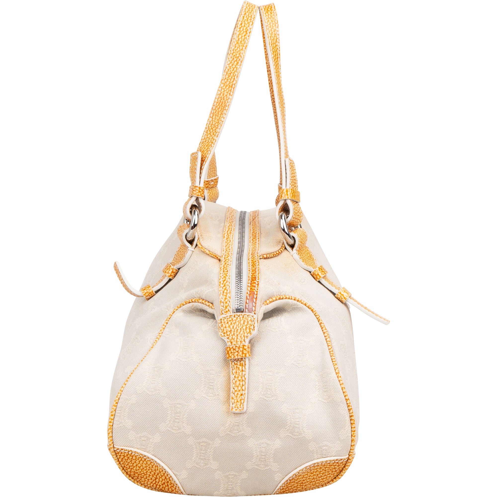 Torebka Céline Macadam z płótna typu „Boston Bag”