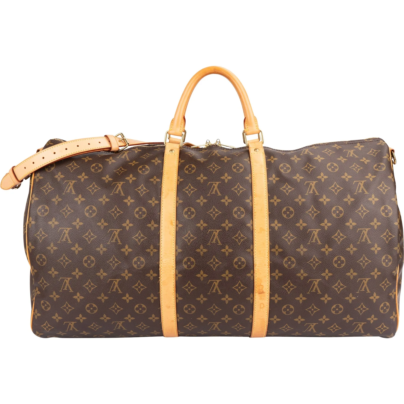 Louis Vuitton Monogram Canvas Keepall 60 Bandoulière Reisetasche