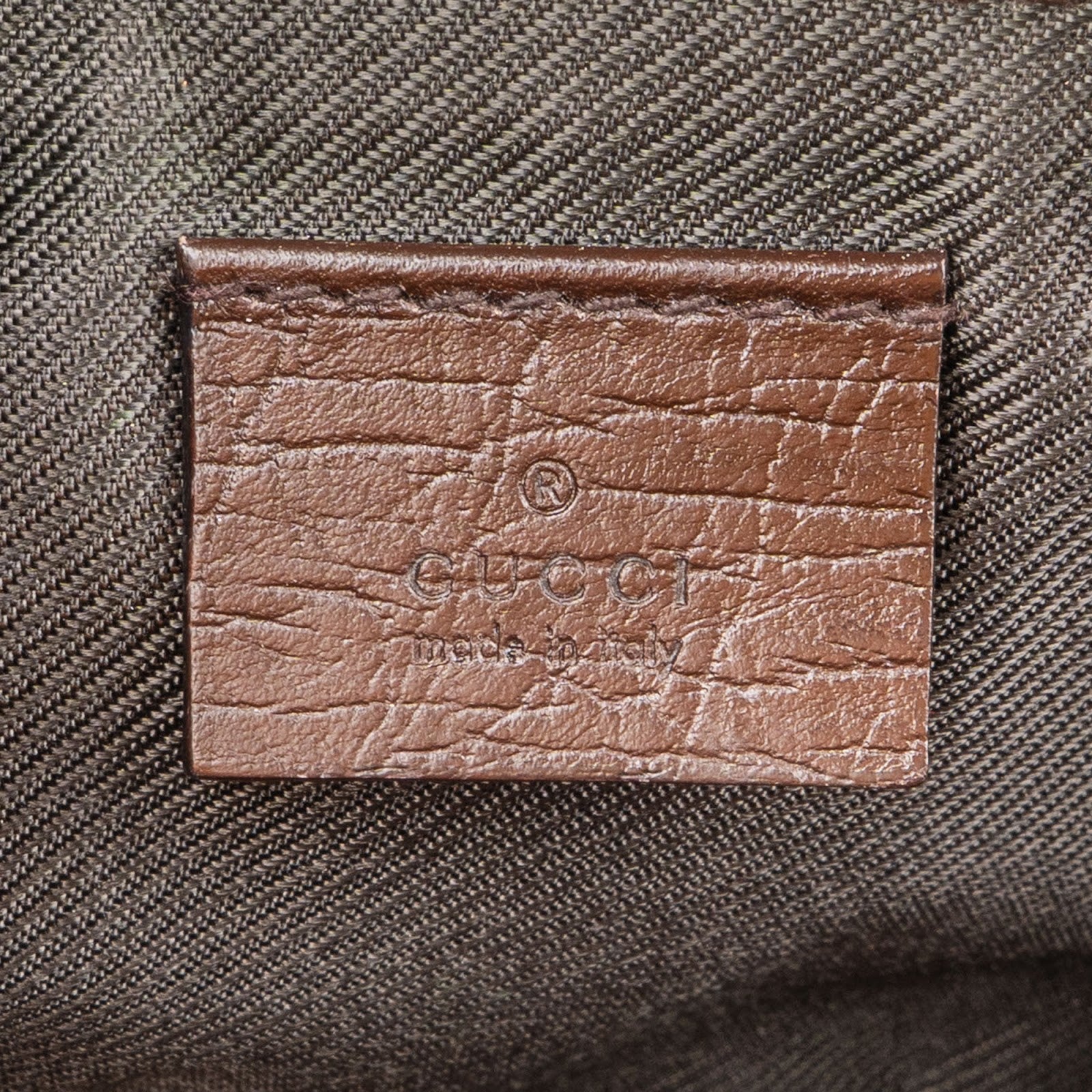 Gucci Monogram GG Canvas Pochette Handbag