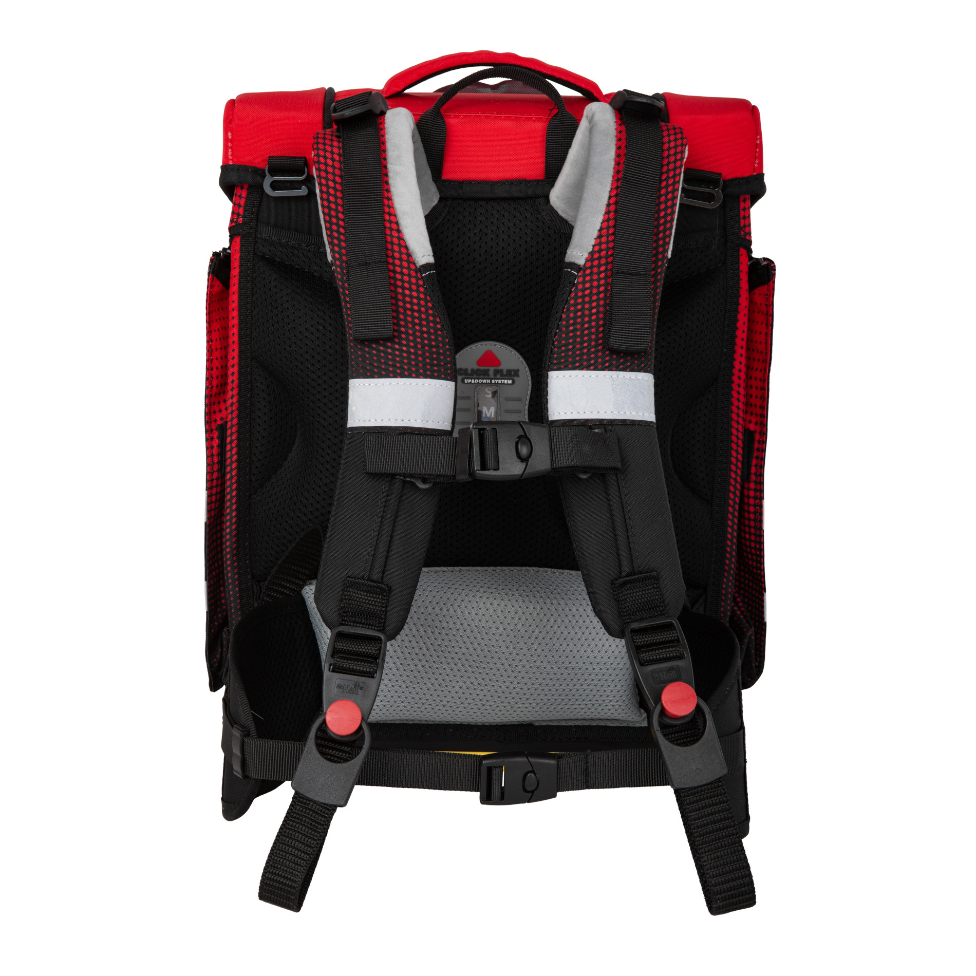 McNeill Schulranzen-Set PERFECTO 5tlg. - Gradient Cranberry