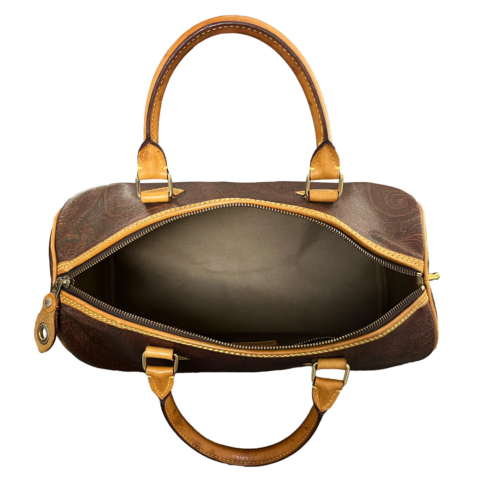 Etro Milano Vintage Paisley 35 Boston Bag