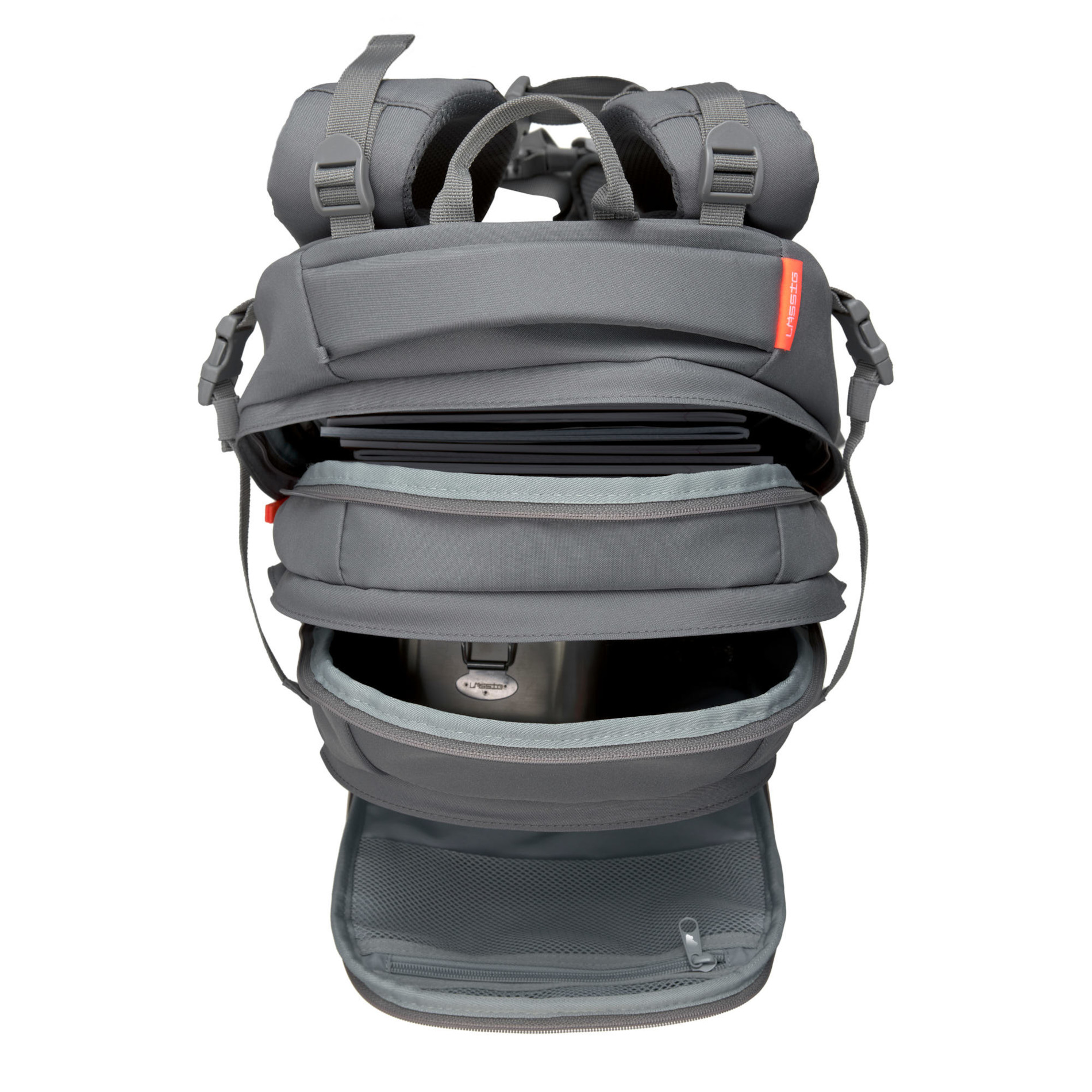 School Backpack Origin Bold - Anthracite/Grey