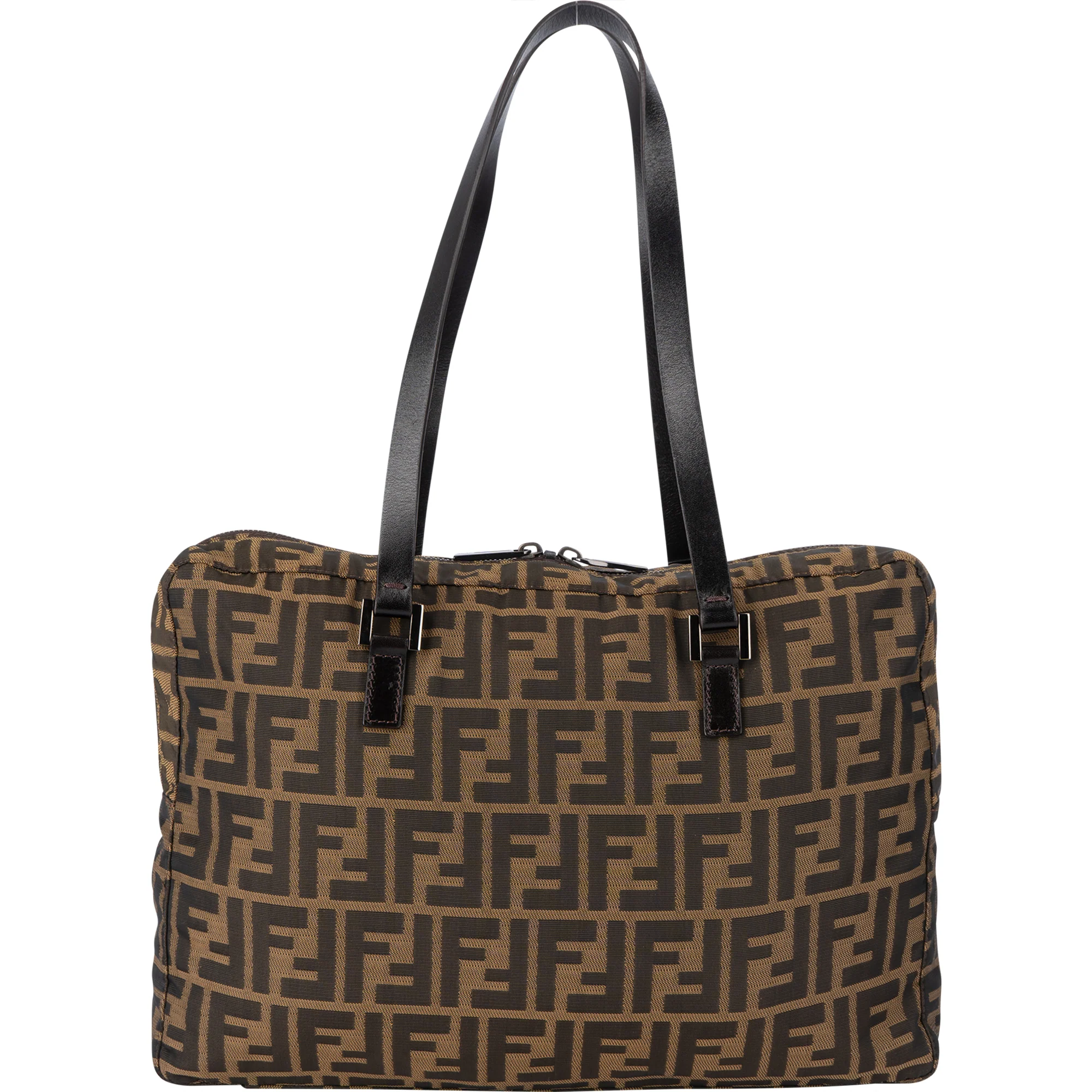 Fendi FF Monogram Zucca Attachi Handbag