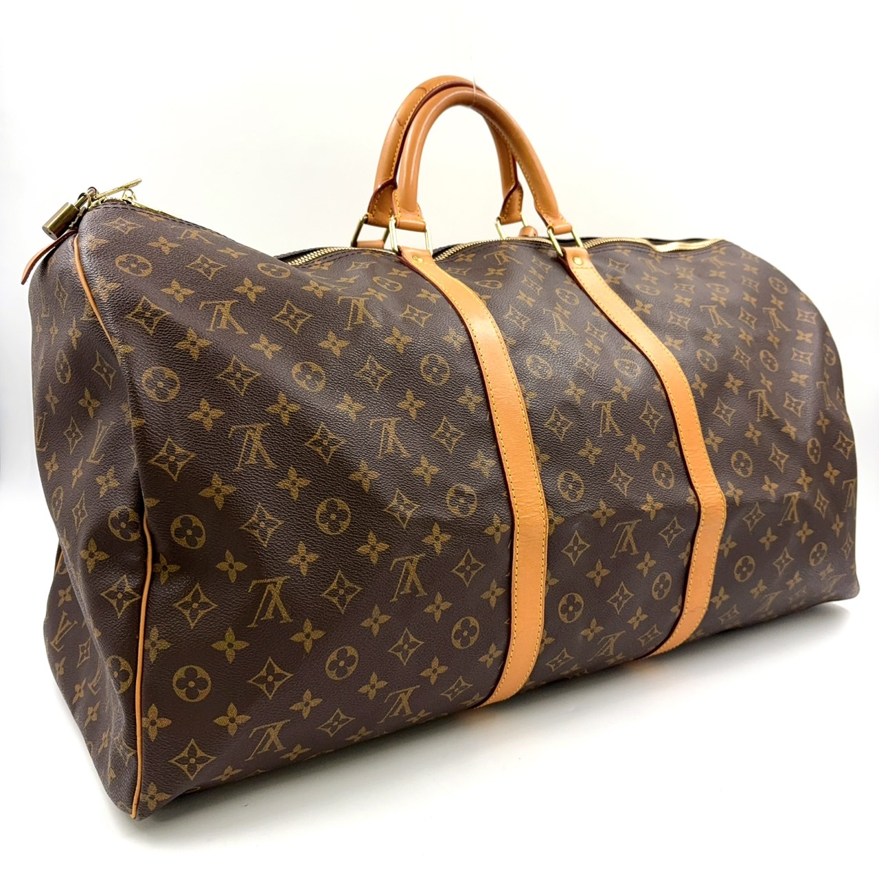 Louis Vuitton – Keepall 60 Monogram Boston Bag