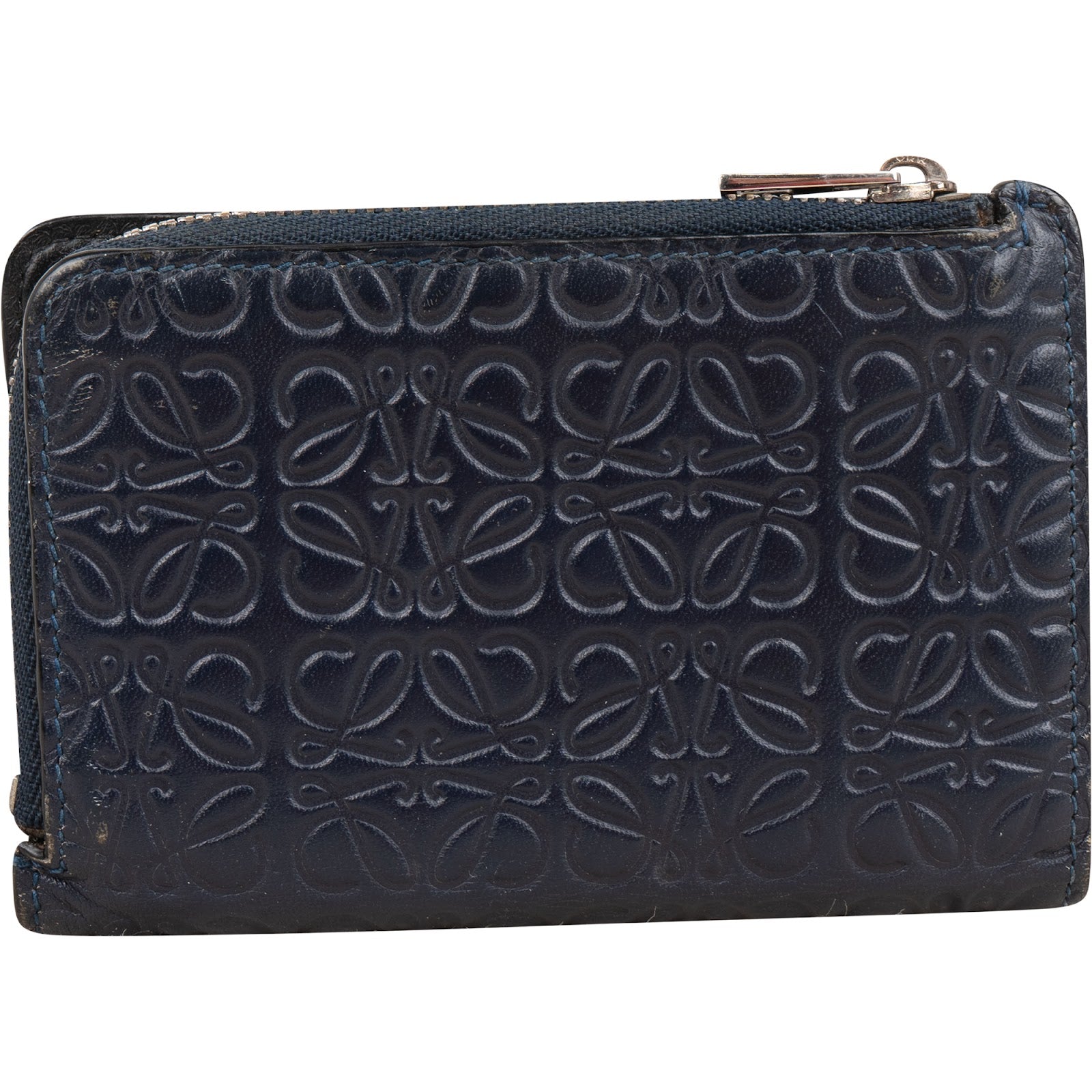 Loewe Anagram Monogram Leather Small Zip Around Wallet
