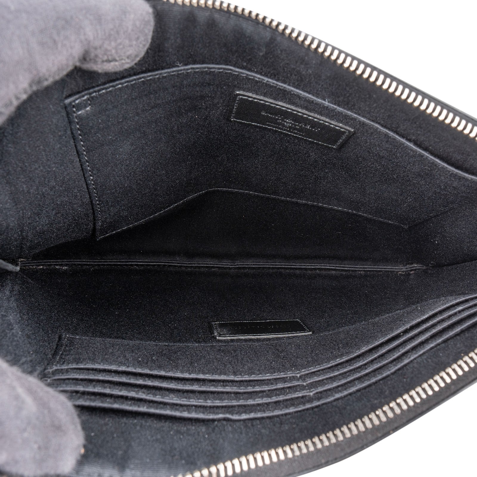 Saint Laurent - Leather Clutch