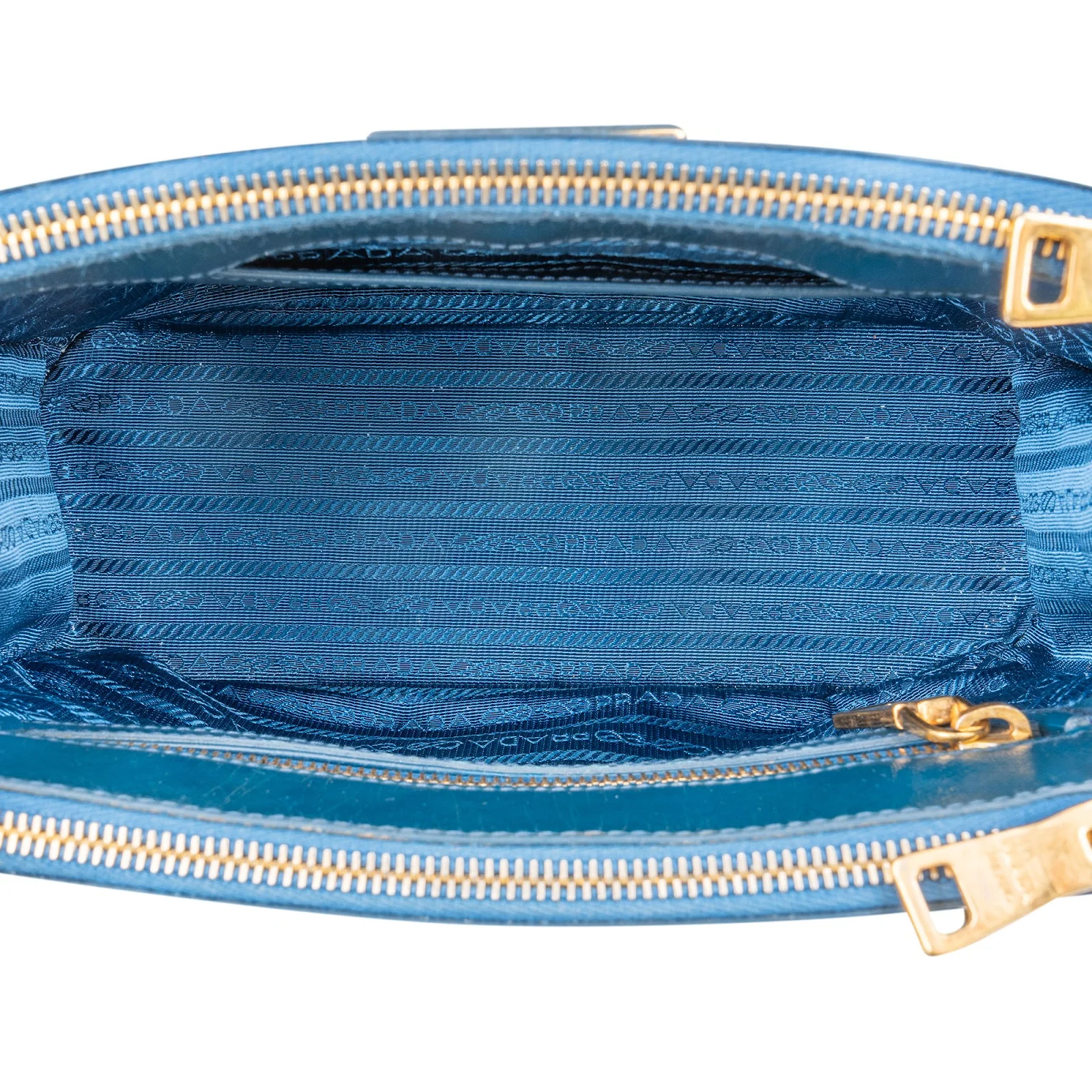 Prada Saffiano Vernice Galleria Handbag