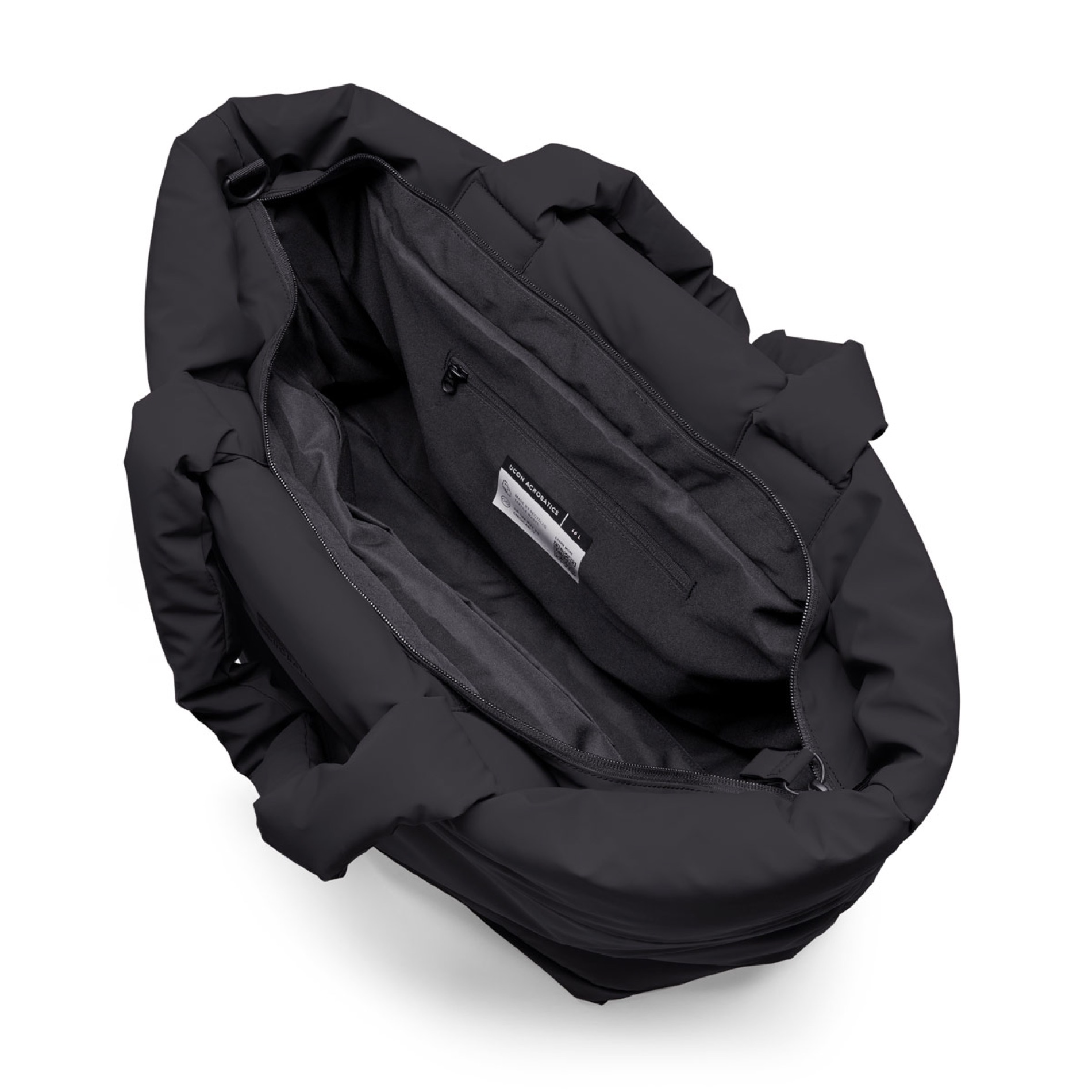 Olivia Puffy Bag Moss - Black