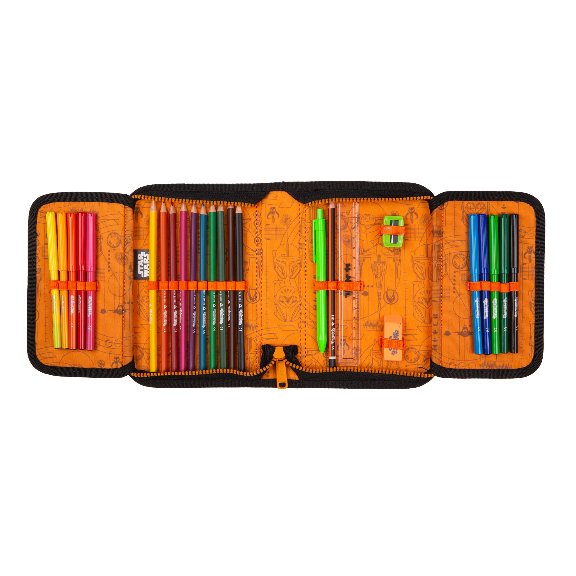 McNeill Disney Schulranzen-Set PERFECTO 5tlg. - STAR WARS-MANDALORIAN