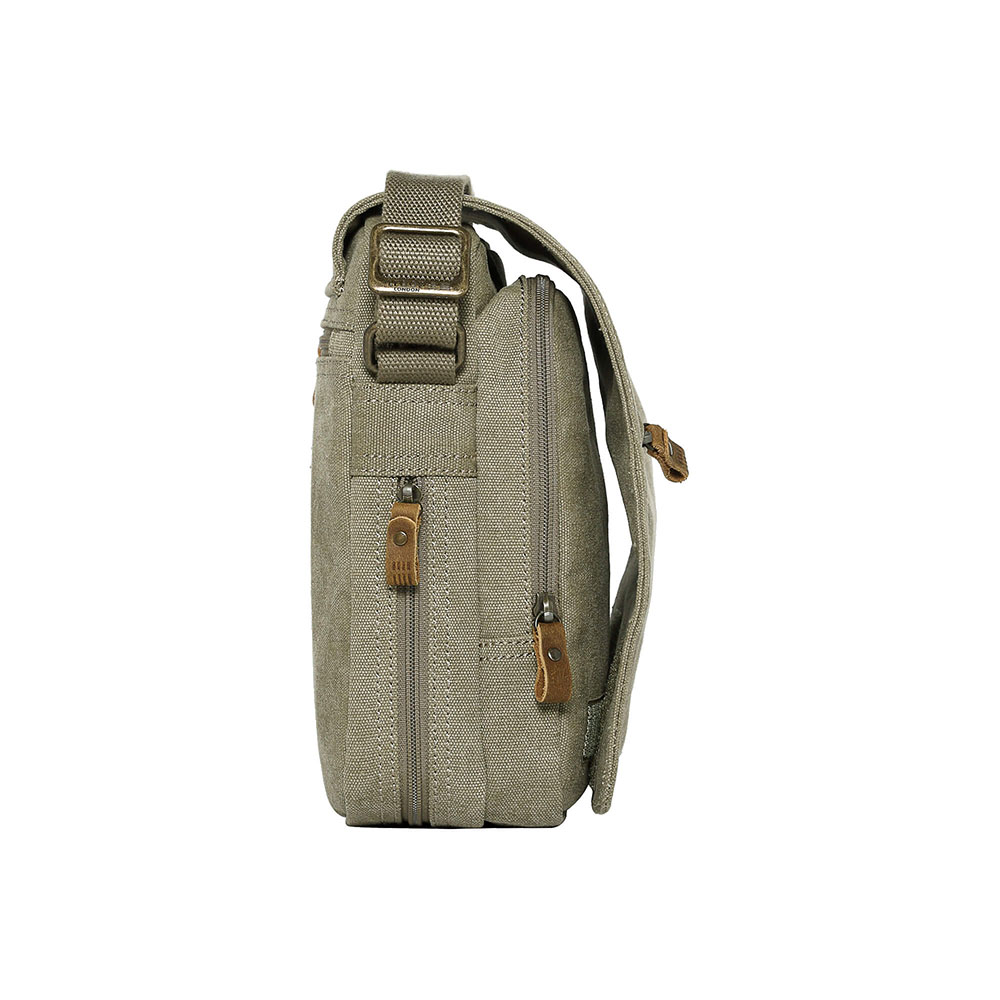 Klasyczna torba crossbody 28 cm - Khaki