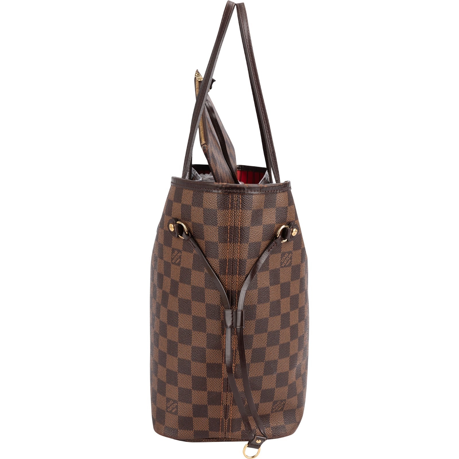 Sac cabas Neverfull MM Louis Vuitton en toile Monogram Damier Ebene