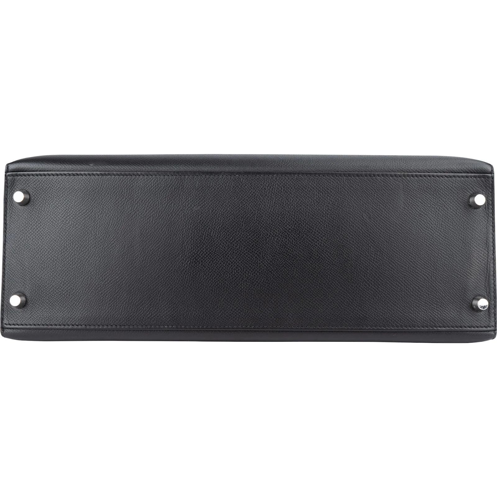Hermès Noir Epsom Leather Sellier Kelly 35 Handbag