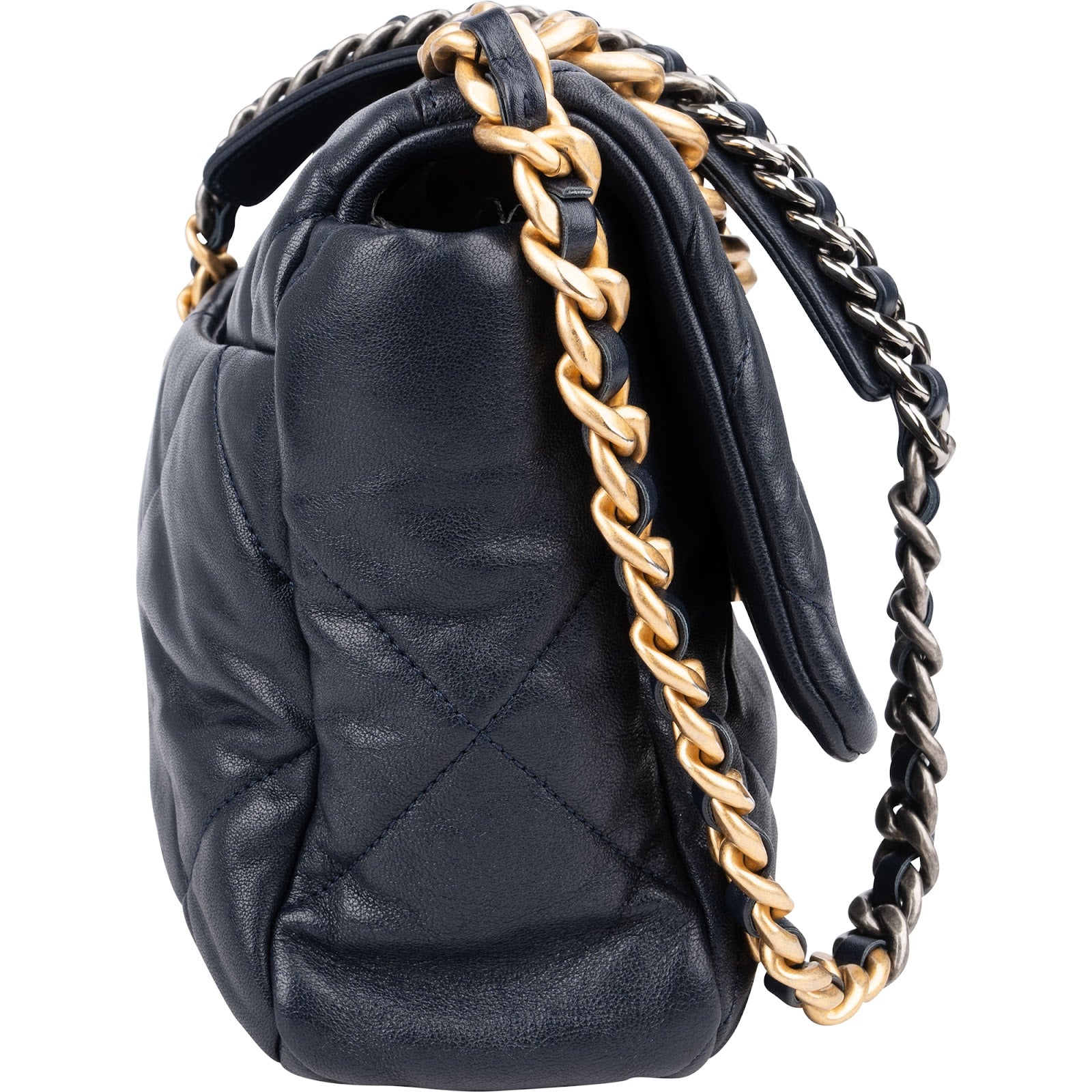 Chanel 19 Quilted Lambskin Chanel Single Flap Crossbody Bag
