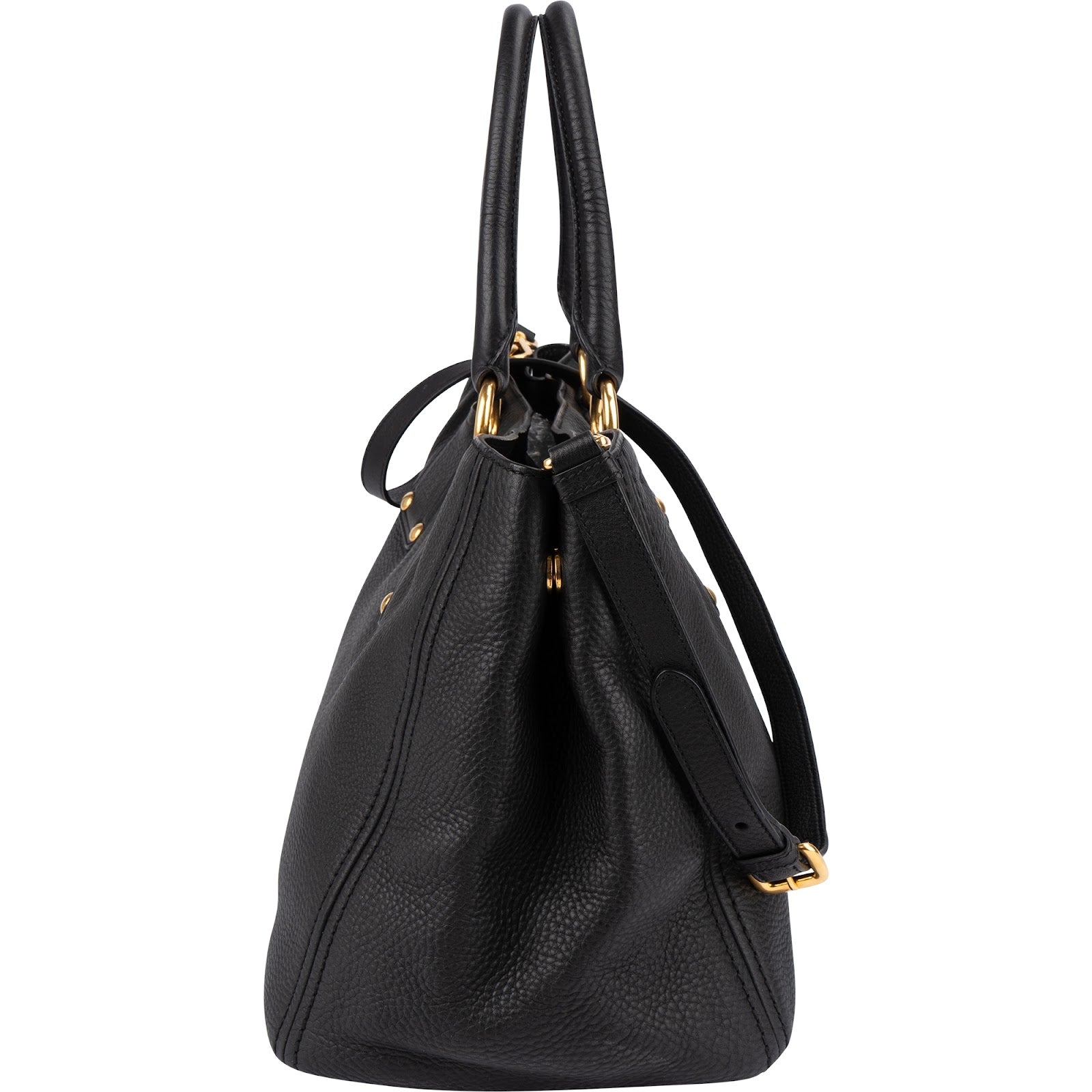 Prada – Vitello Daino Tote Handbag