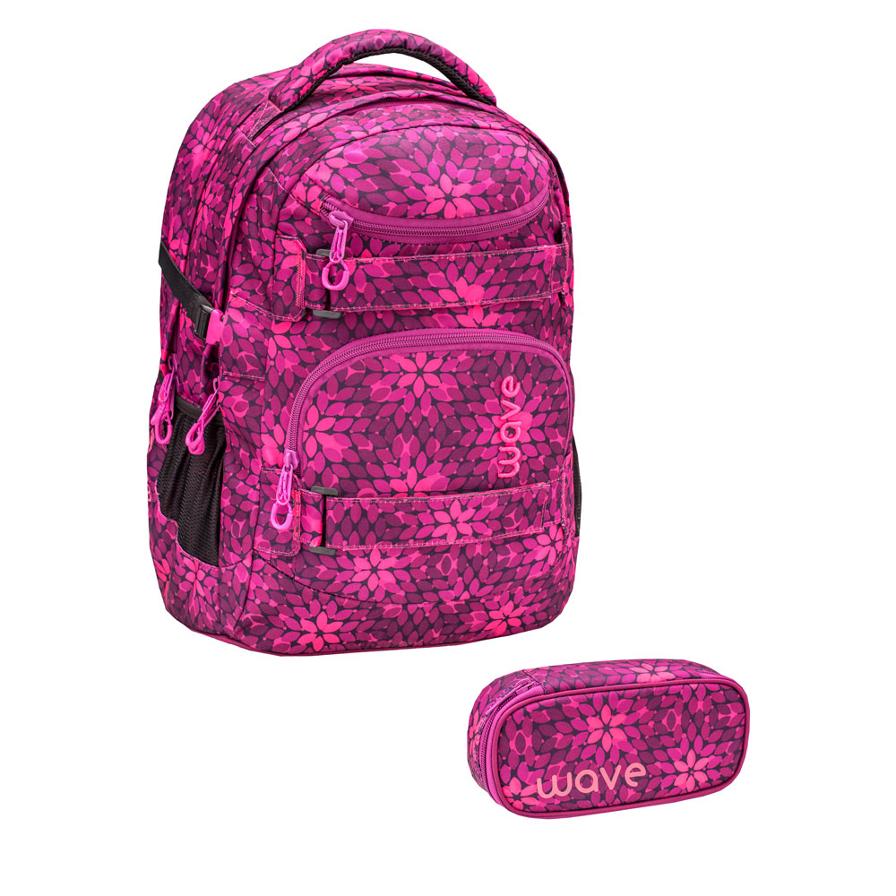 Infinity Rucksack Set 2-teilig - Funny Flowers