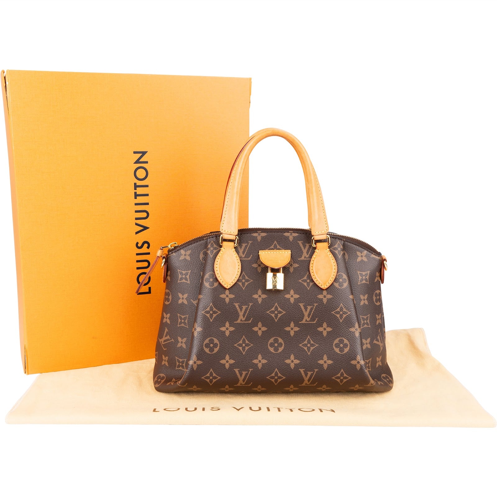 Louis Vuitton Monogram Canvas Lockit PM Handbag