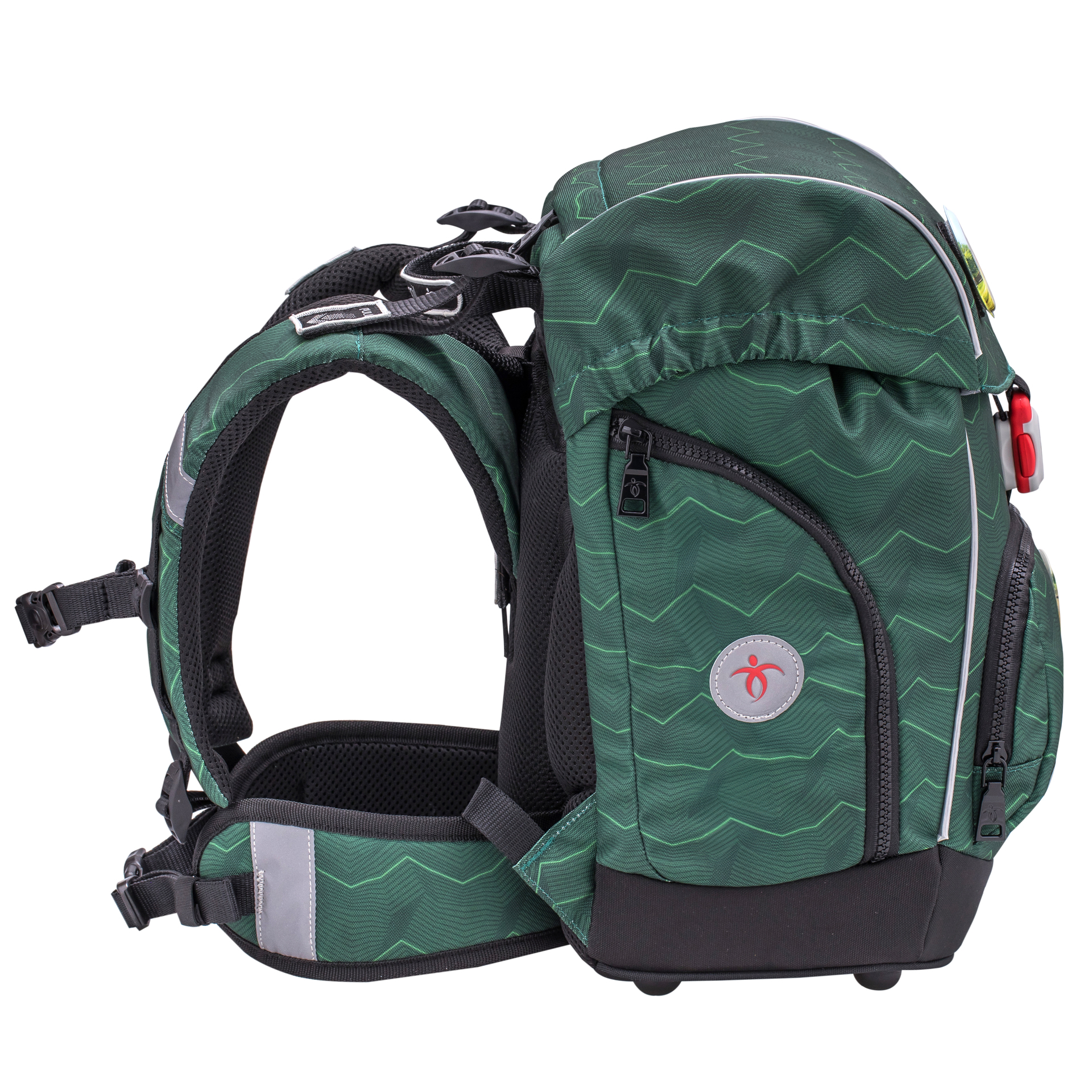 Comfy Plus Schulranzenset 5-teilig - Twist of Lime