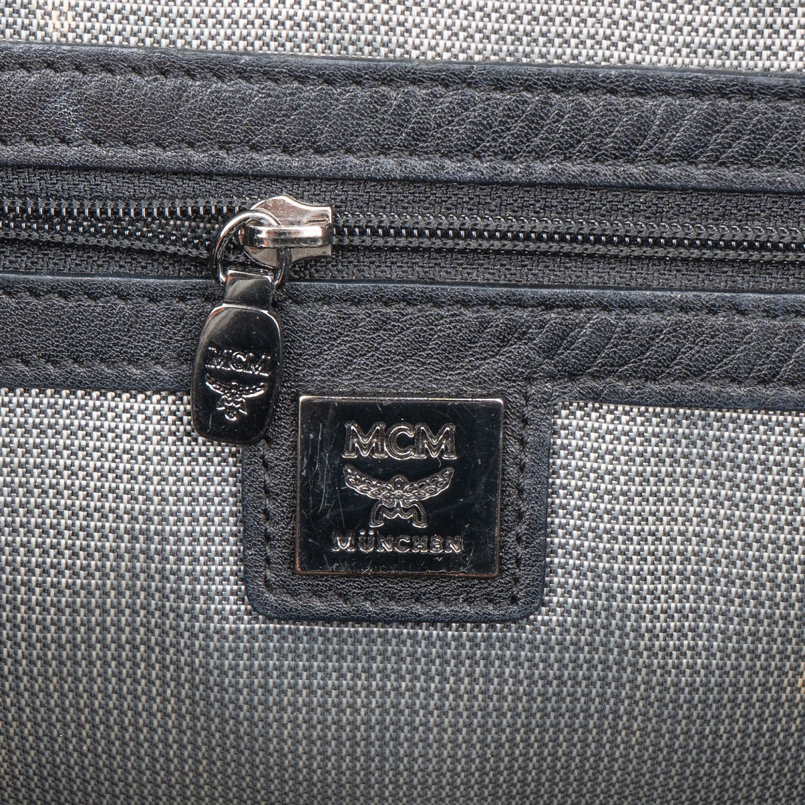 MCM Monogram Visetos Stark rugzak met studs aan de zijkant