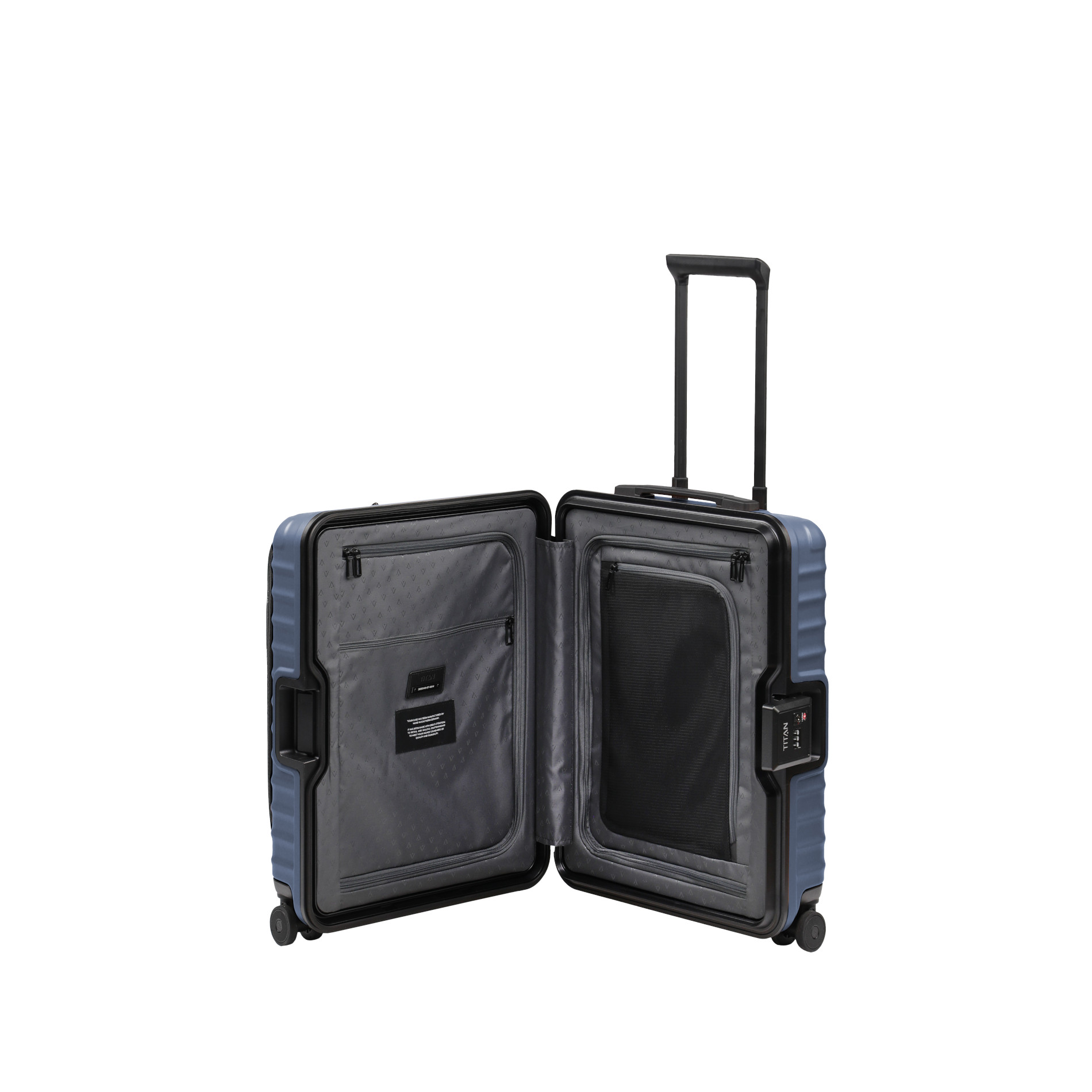 OVERSEAS Handgepäck S mit Vortasche (55 cm) - Midnight blue