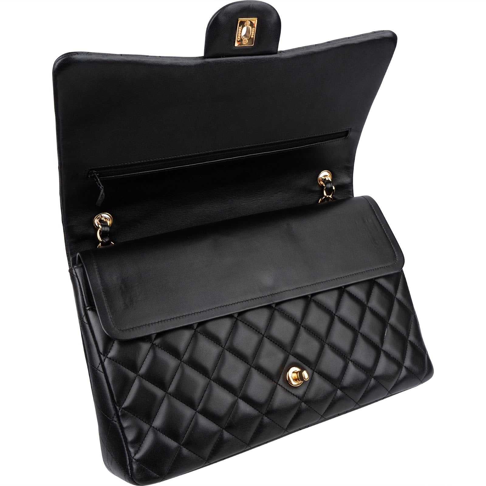 Chanel - Maxi Double Flap Schultertasche