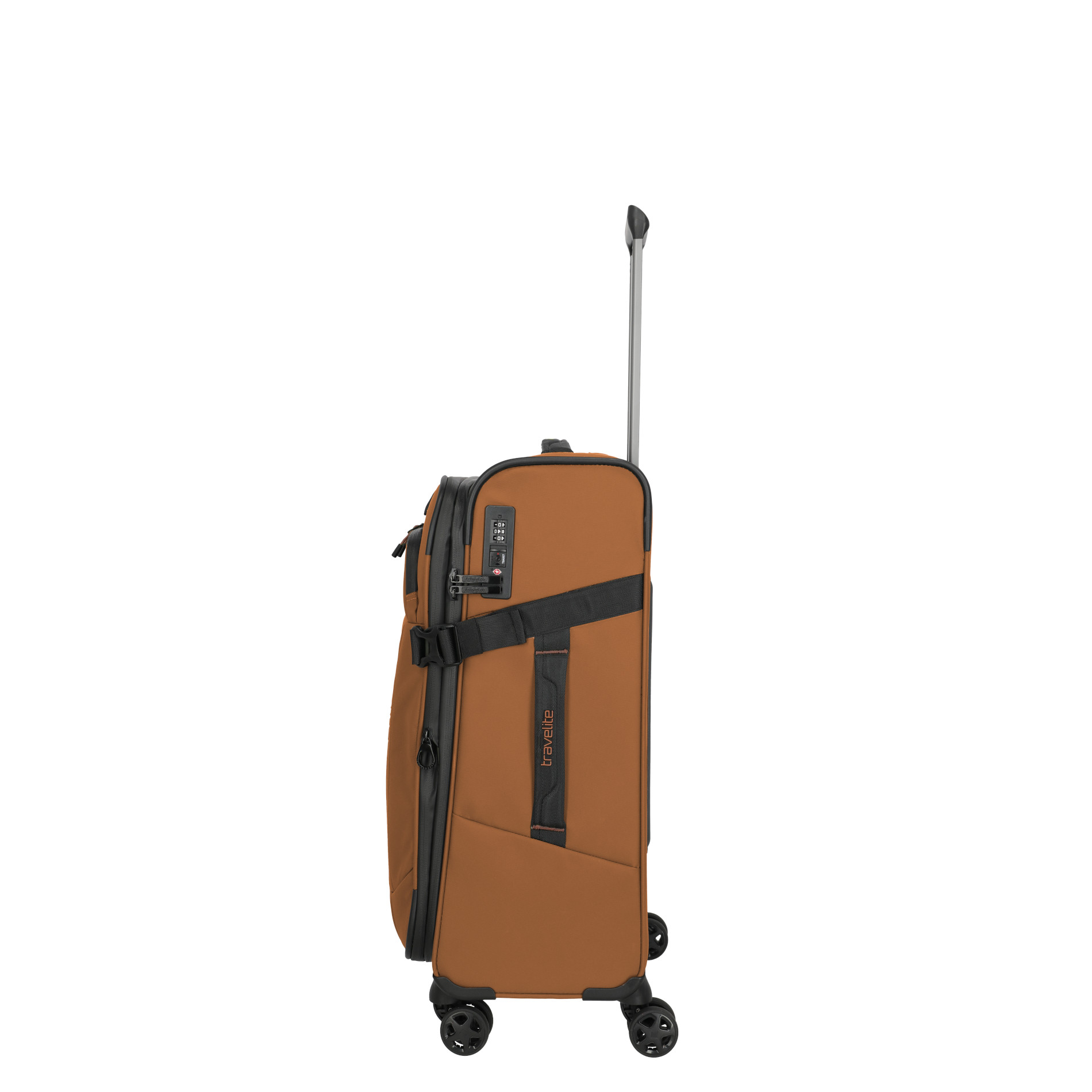 BRIIZE Trolley M (67 cm) erweiterbar - Curry