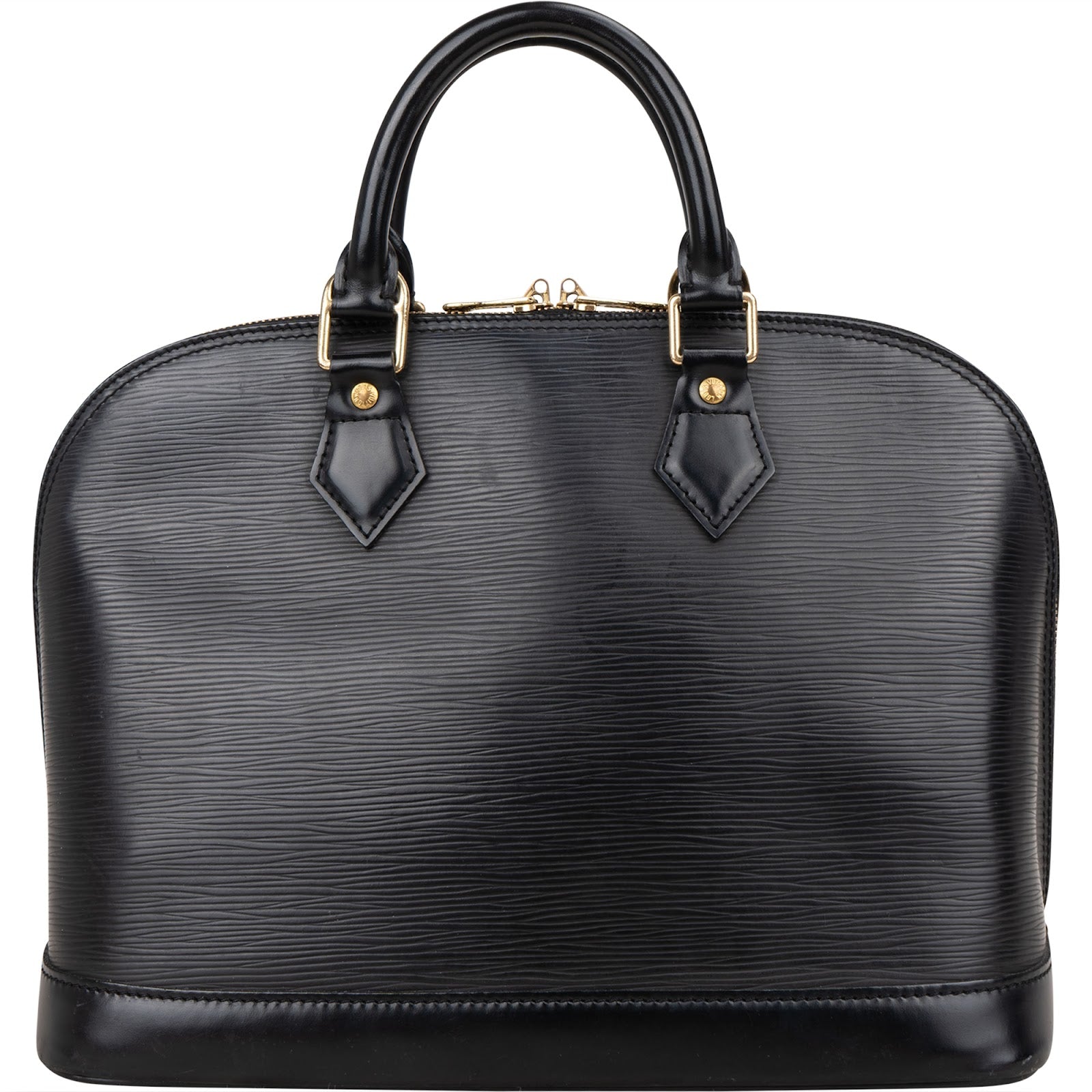 Torebka Louis Vuitton Alma PM z czarnej skóry Epi