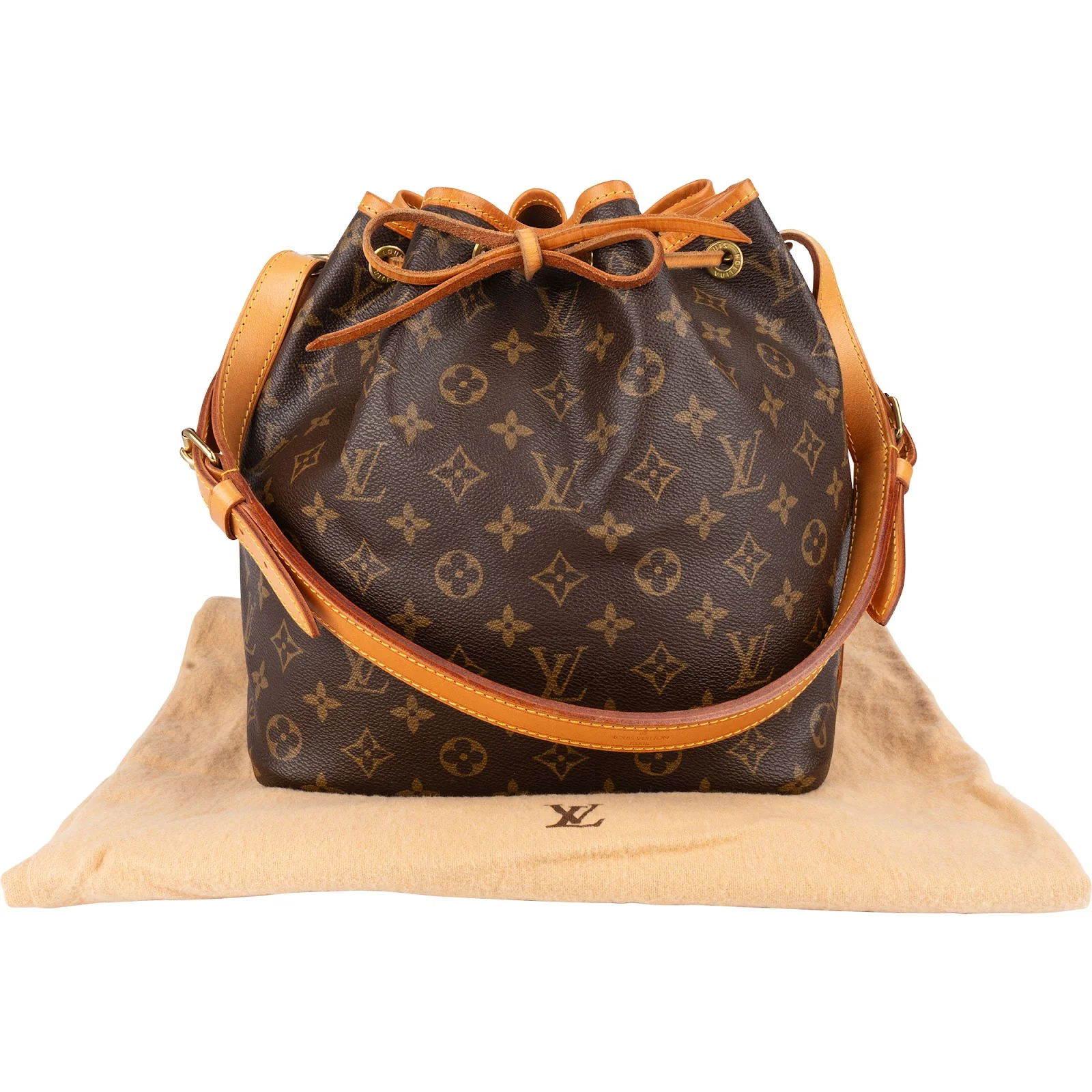Louis Vuitton Monogram Canvas Sac Noé Petit Shoulder Bag
