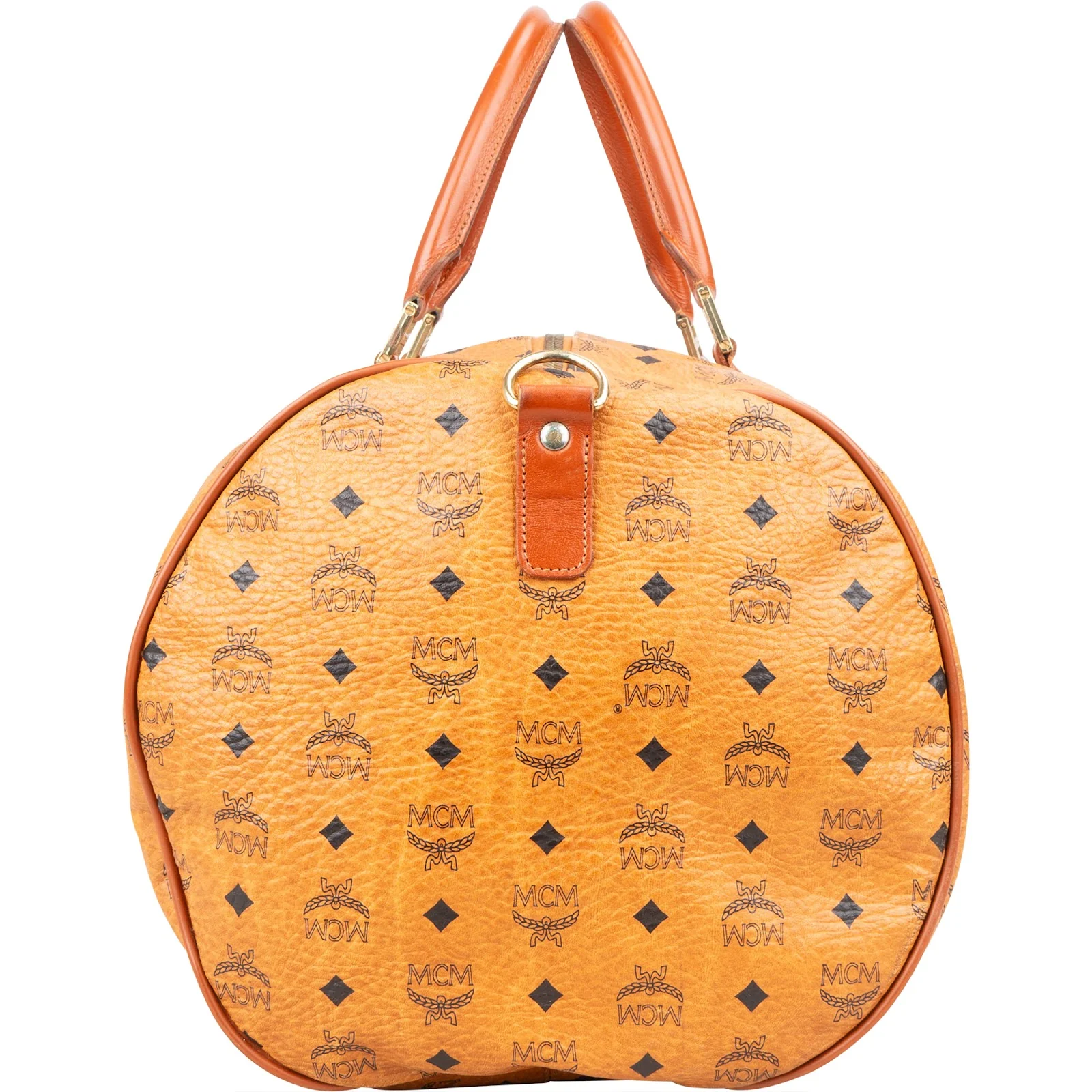 MCM Monogram Visetos Boston 50 Reisetasche