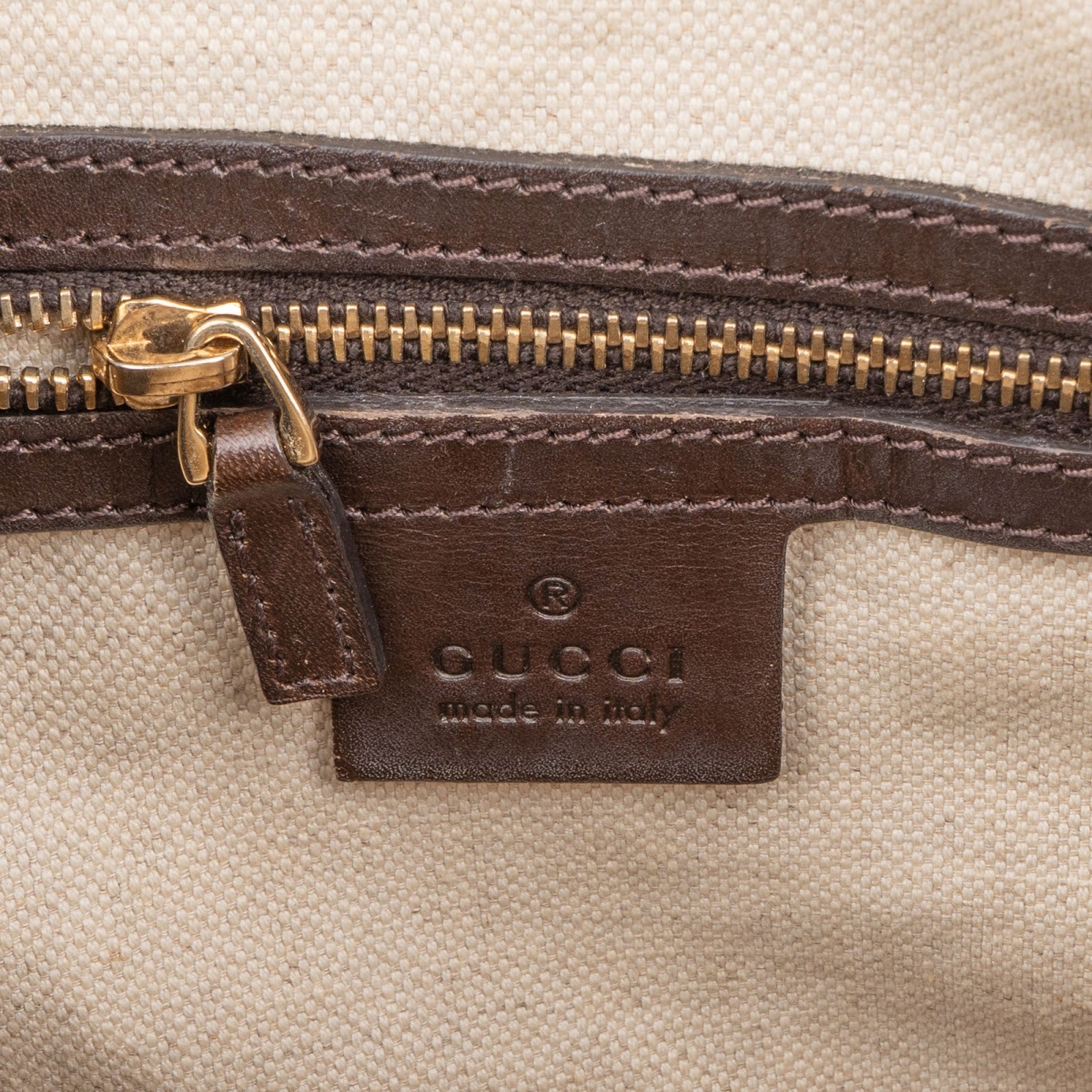 Gucci Monogram GG Canvas  Web Boston Bag