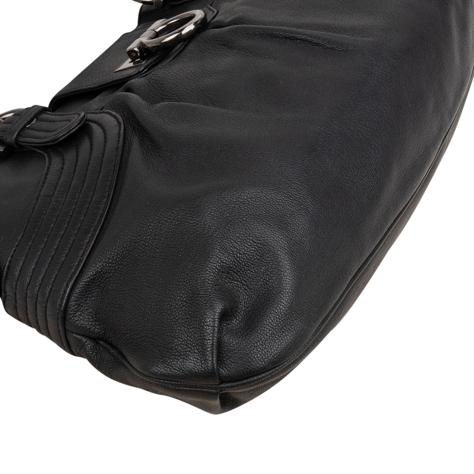 Salvatore Ferragamo Leather Marisa Shoulder Bag