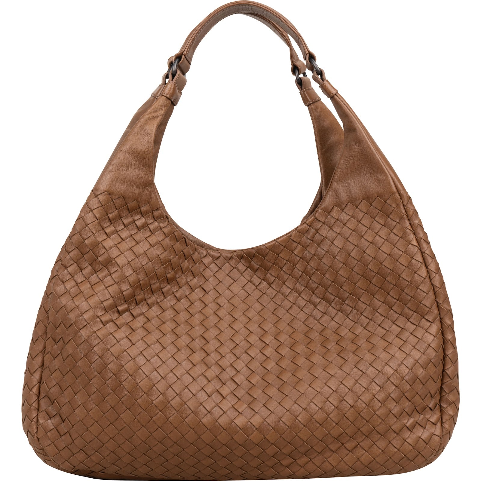 Bottega Veneta Intrecciato Leather Campana Hobo Shoulder Bag