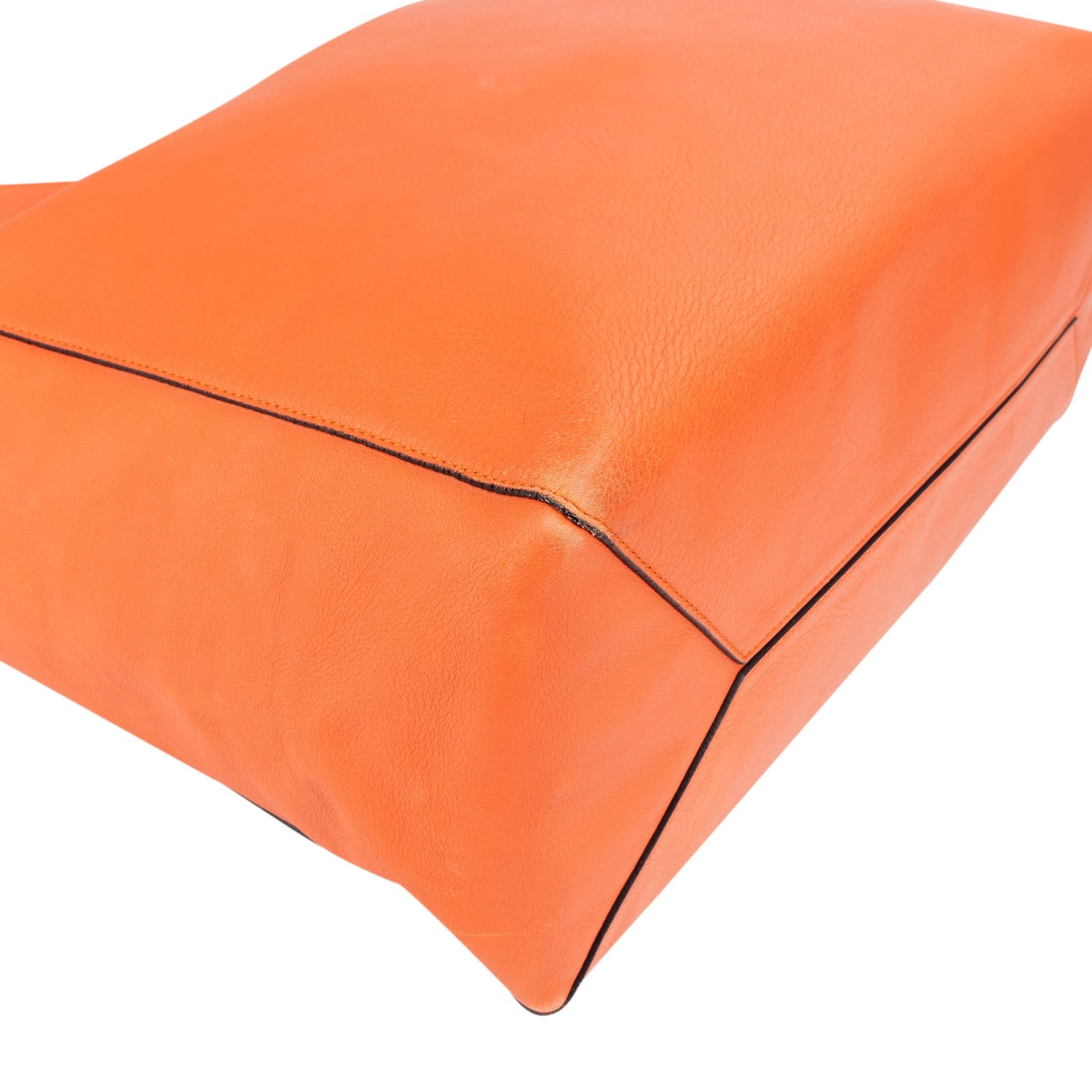 Duża torba na ramię Loewe Leather Anagram
