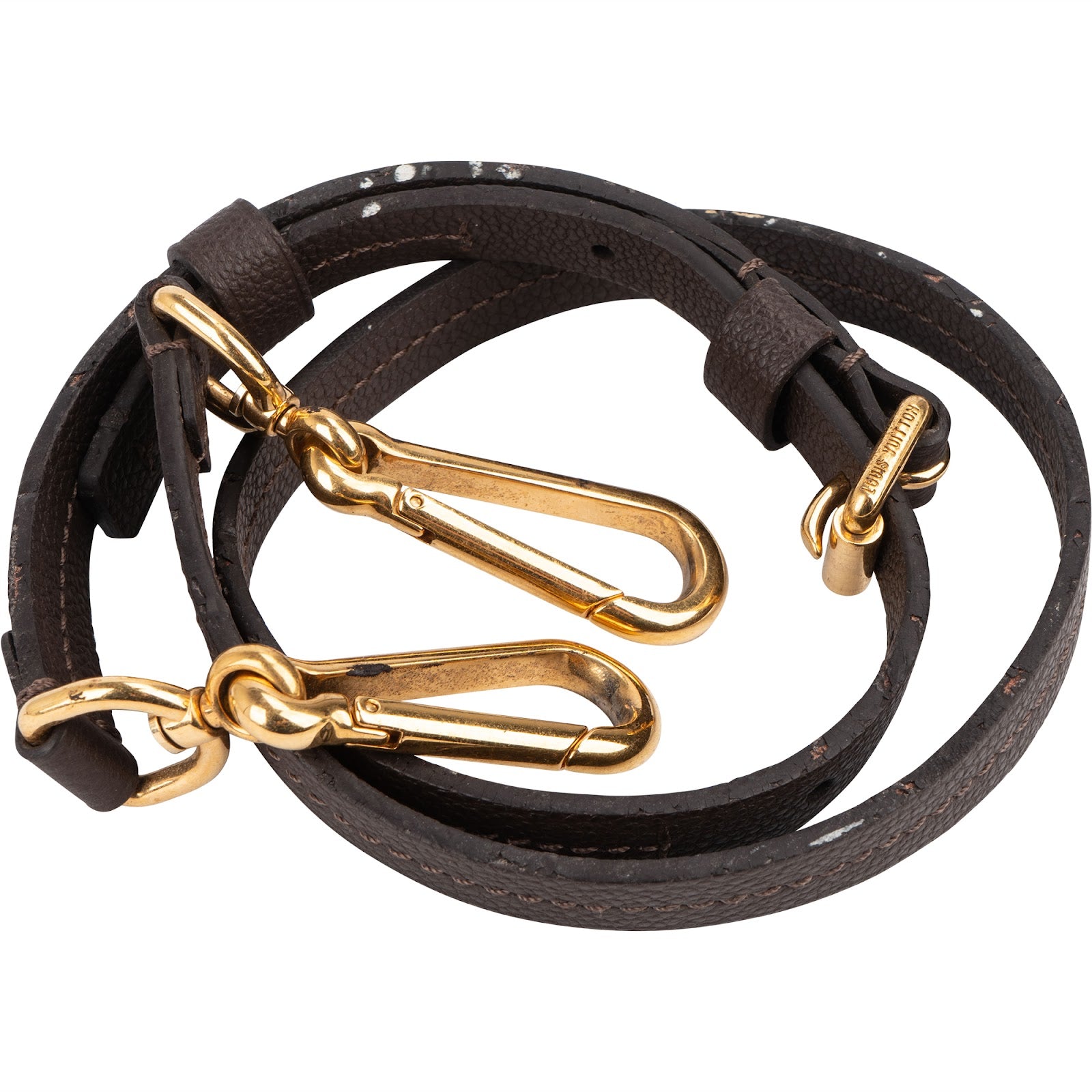 Louis Vuitton Taiga Leather Adjustable Lumineuse Bags Strap