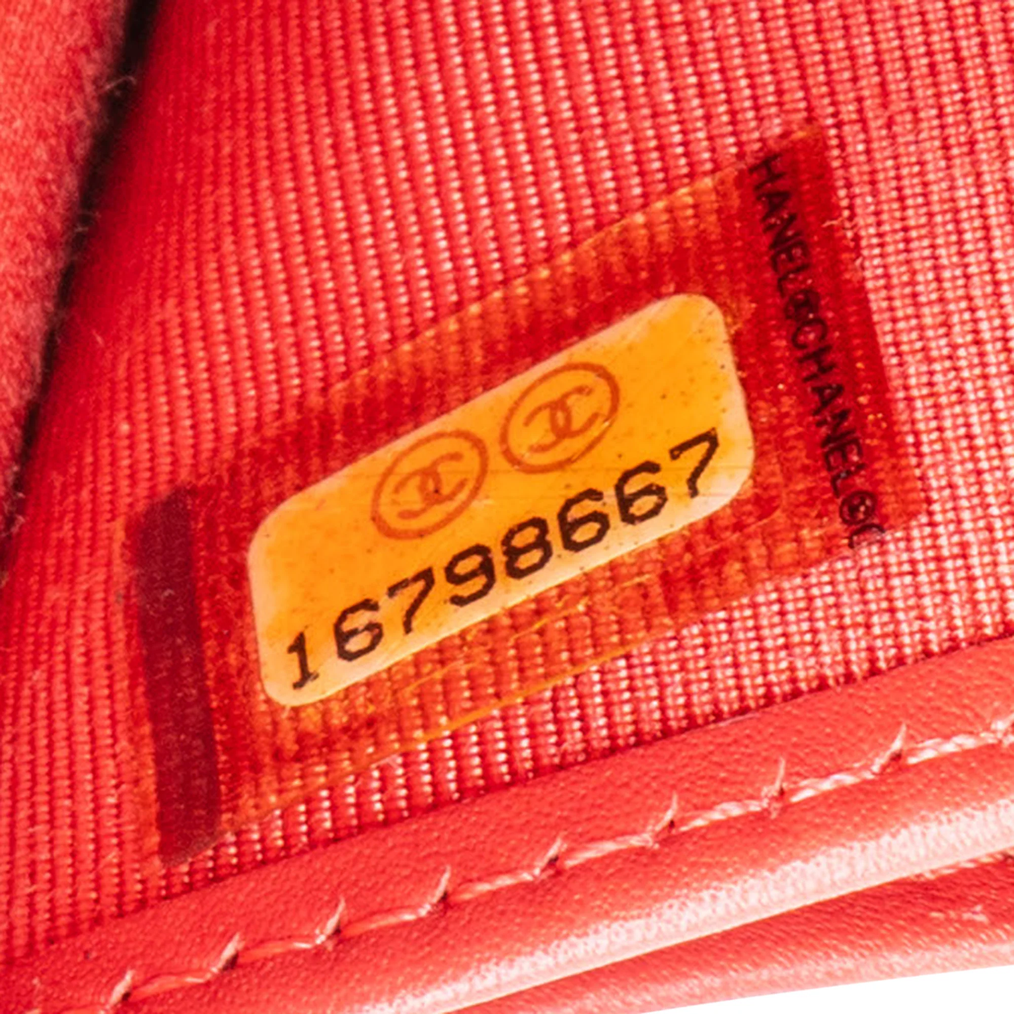 Chanel Quilted Patent Leather CC Wallet