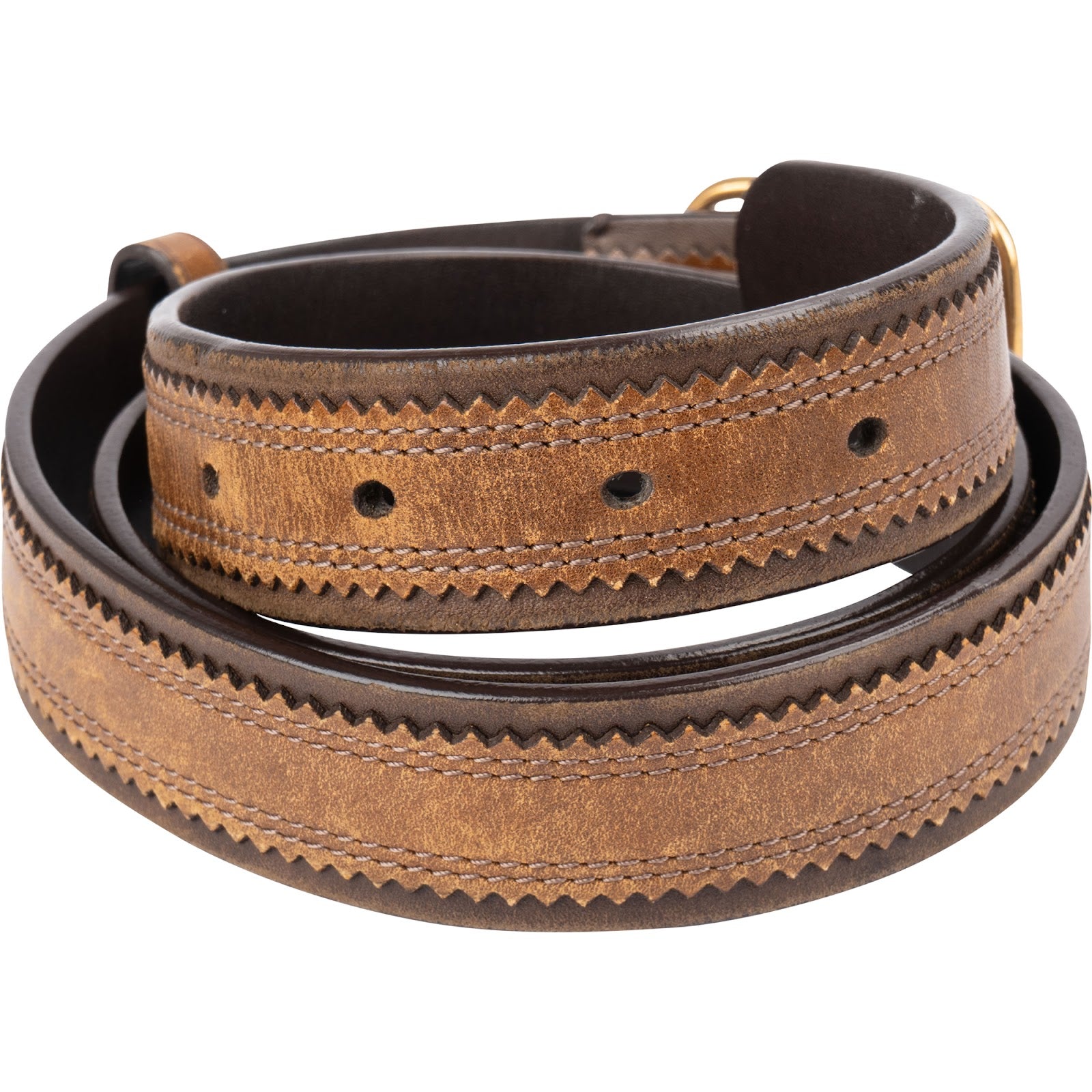 Louis Vuitton – Zig Zag vintage leren riem