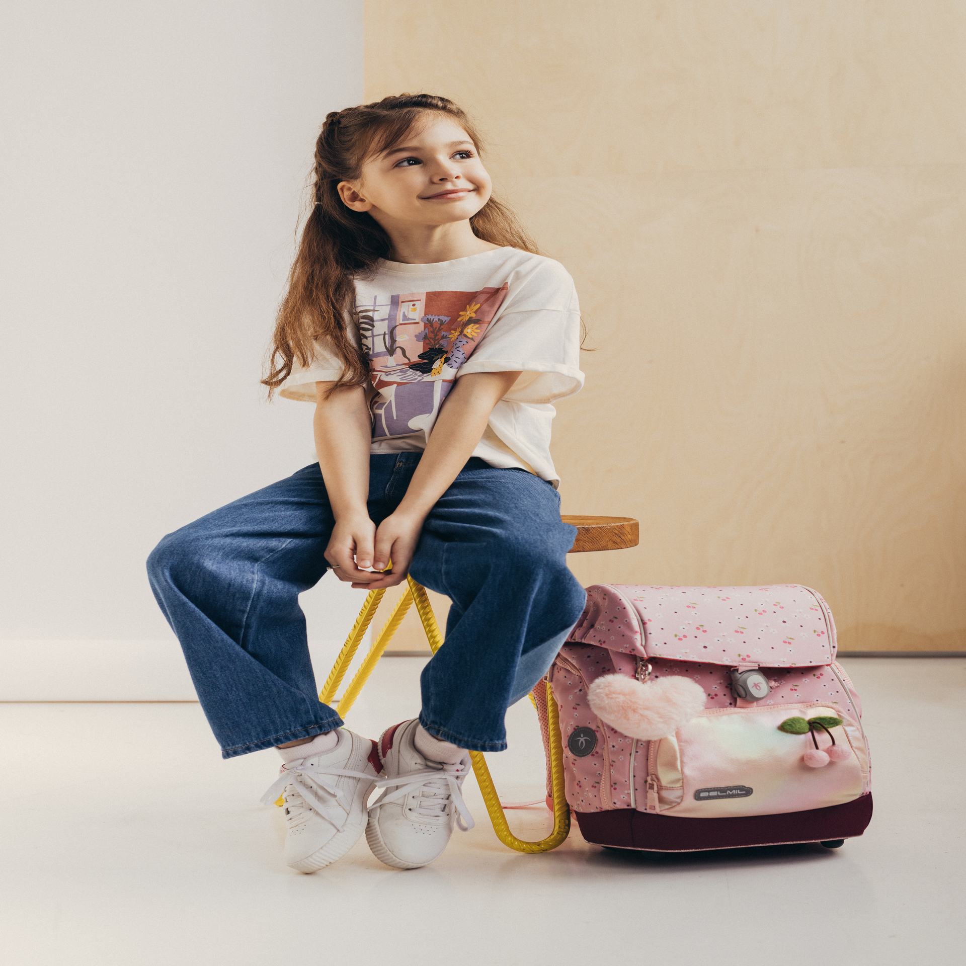 Comfy Plus Schulranzenset 5-teilig - "Cherry Blossom"