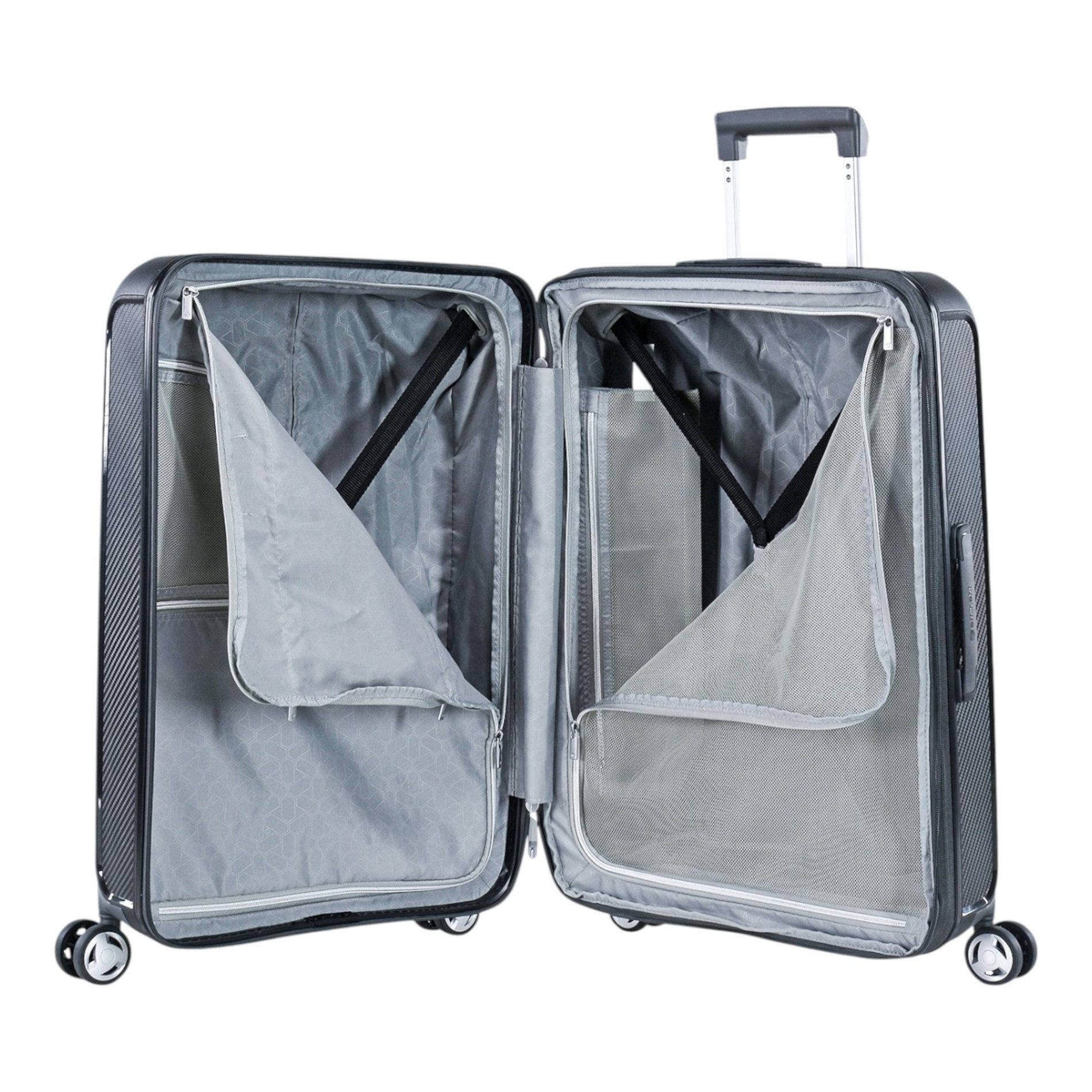 AEGIS Trolley M (67 cm) erweiterbar - schwarz