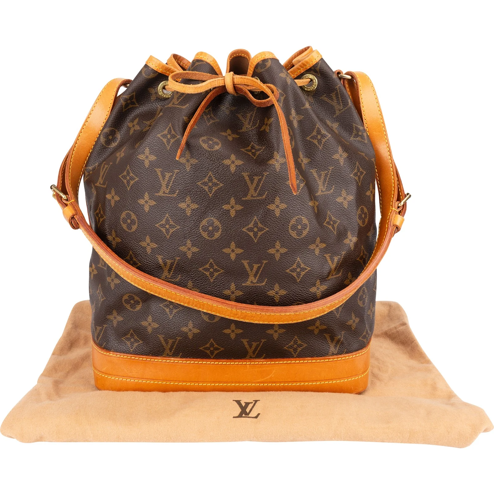 Louis Vuitton Monogram Canvas Sac Noé Grande Shoulder Bag