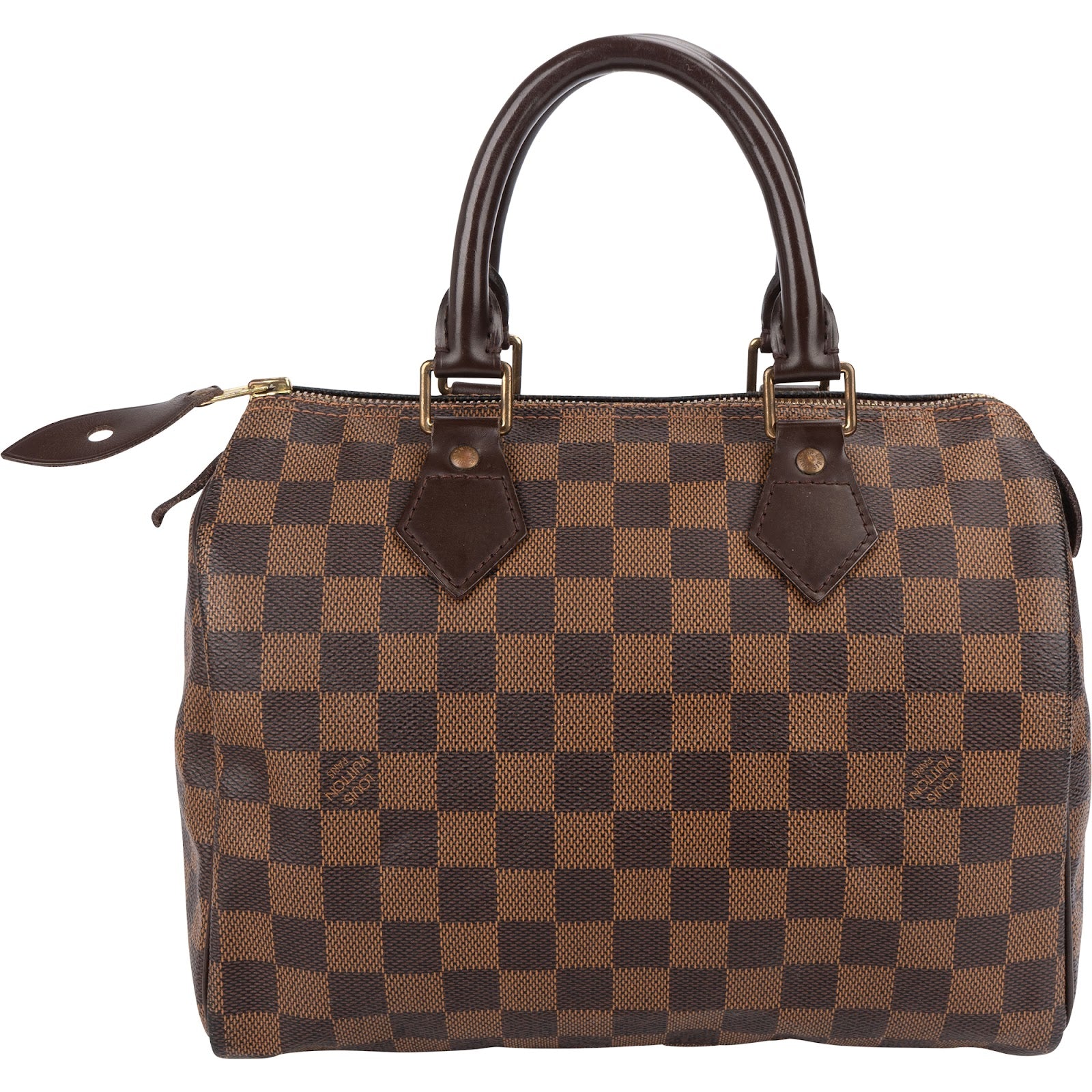 Louis Vuitton Monogram Damier Ebene Speedy 25 Handbag