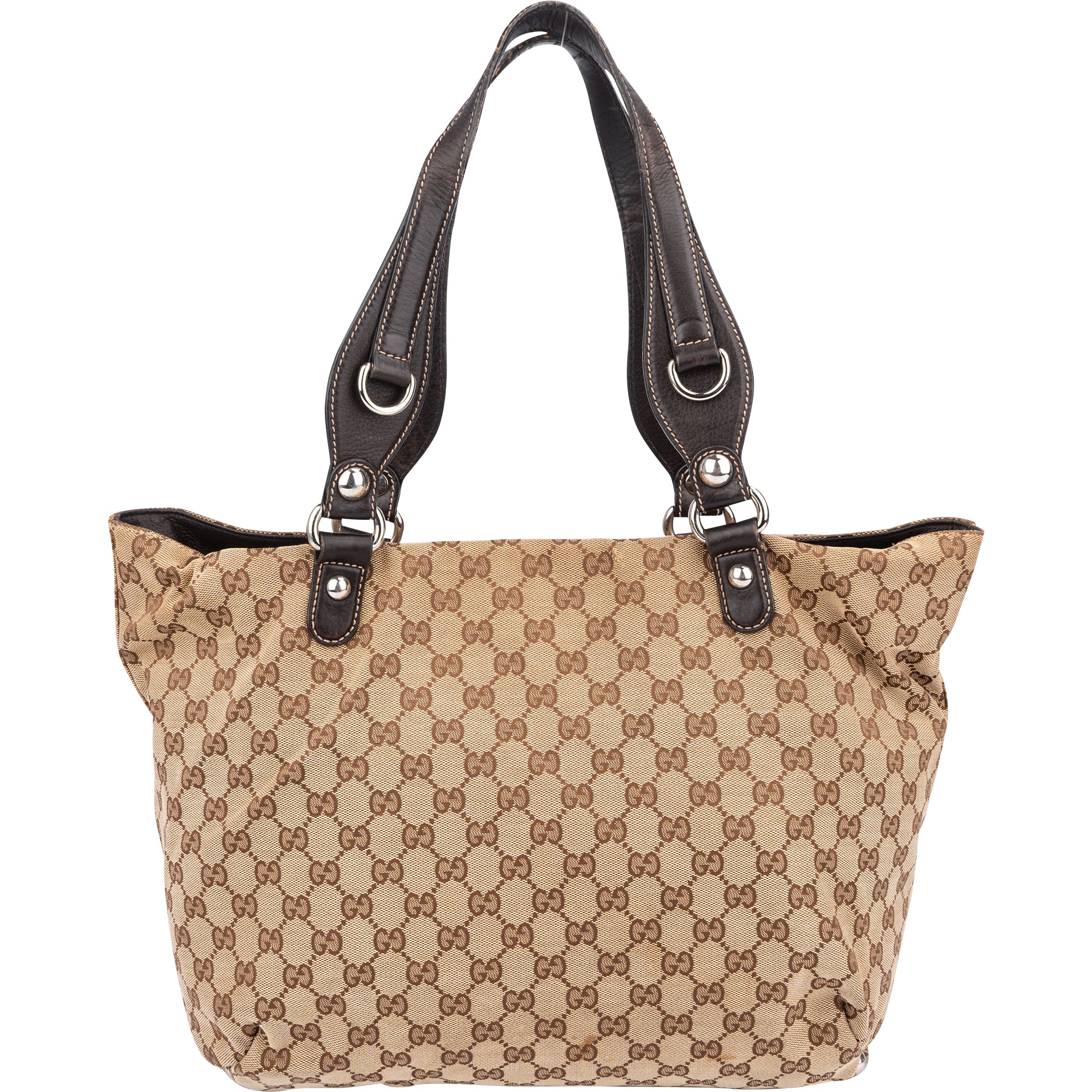 Gucci GG Monogram Horsebit Handbag
