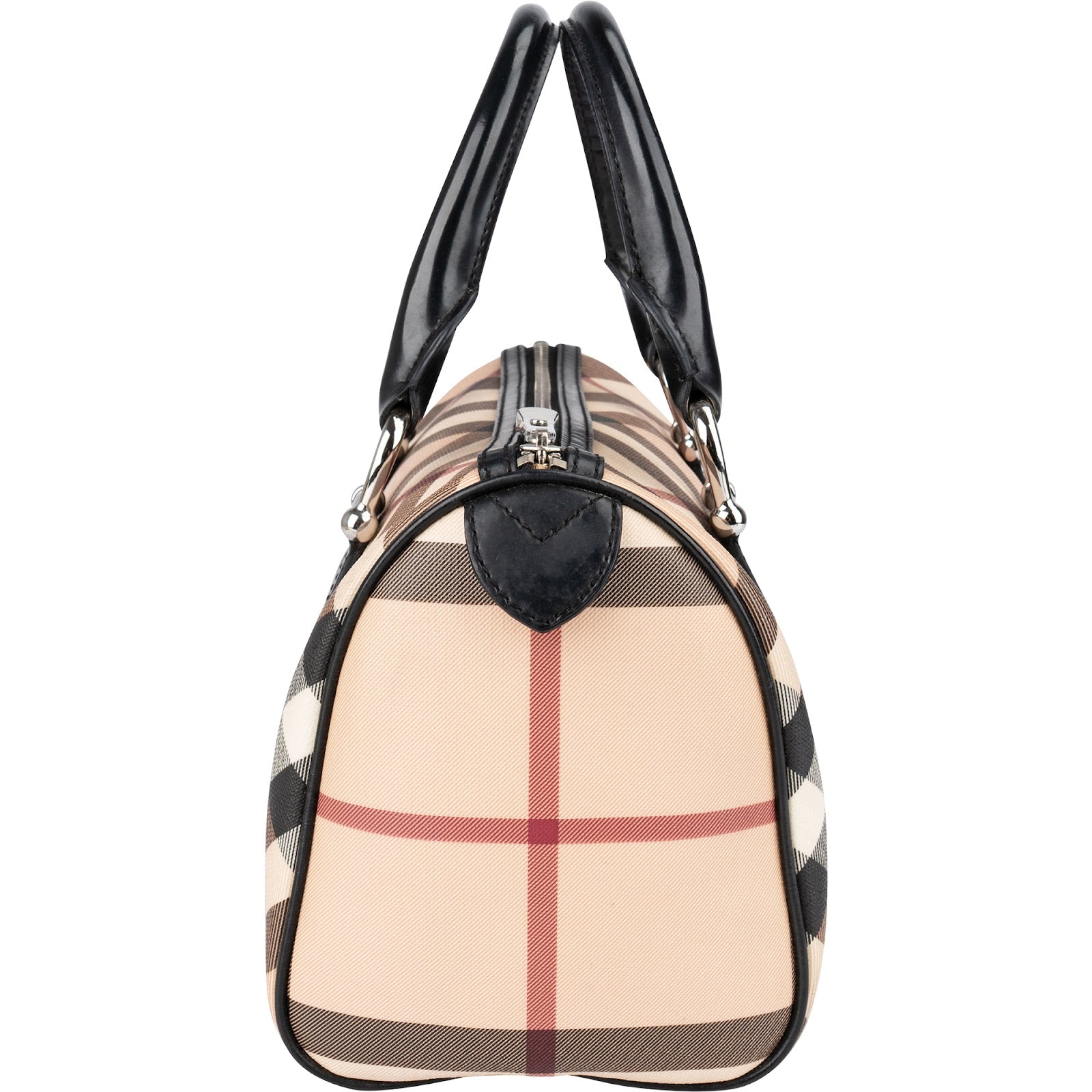 Burberry - Haymarket Nova-Check Boston Bag