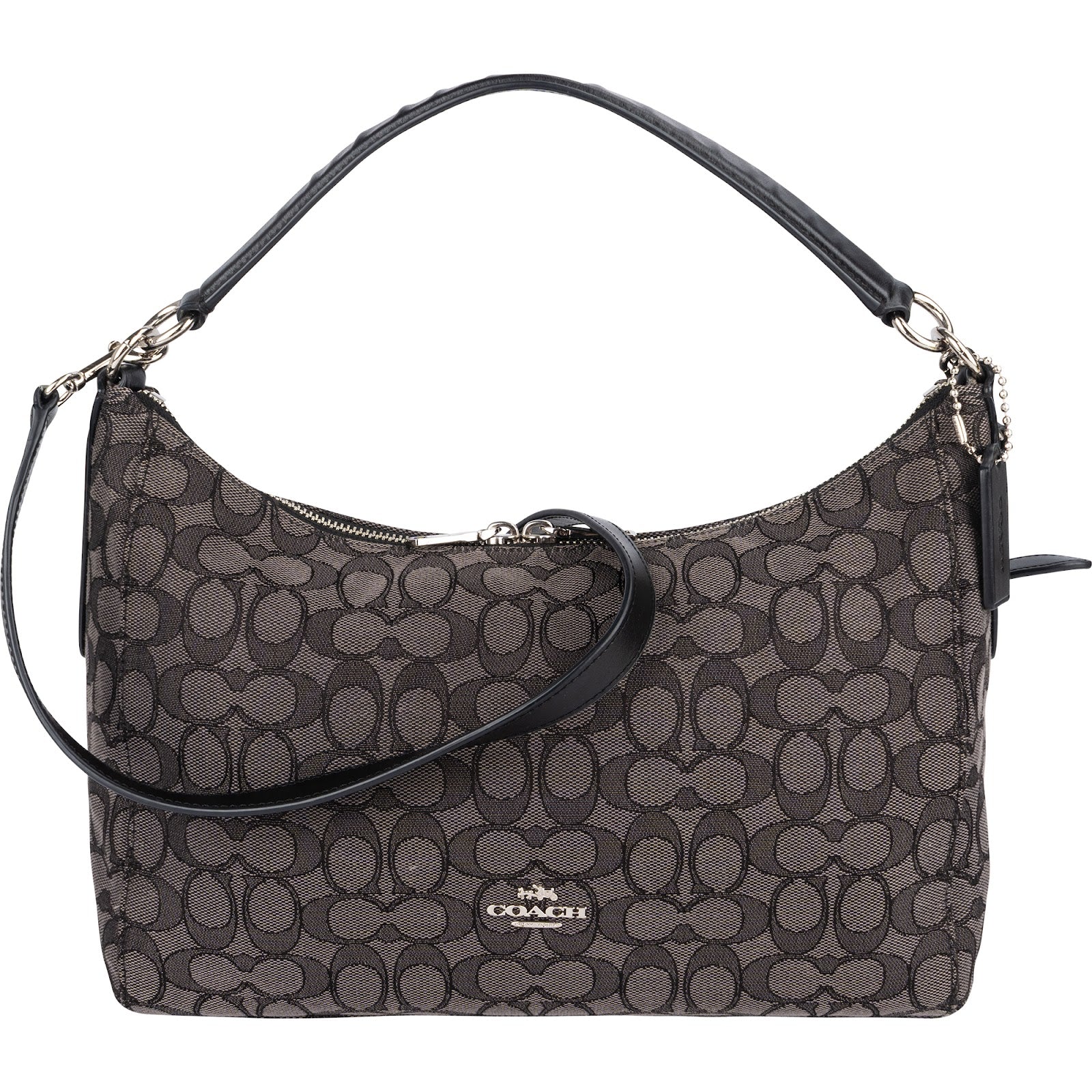 Coach Monogram Signature Canvas Ergo Shoulder Crossbody Bag