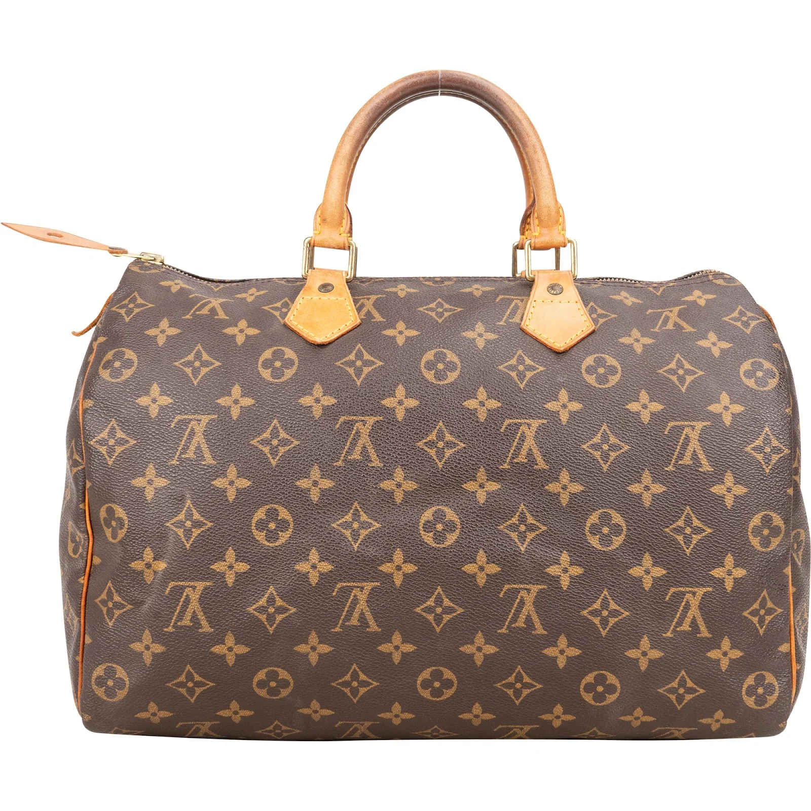 Louis Vuitton Monogram Canvas Speedy 35 Boston Bag