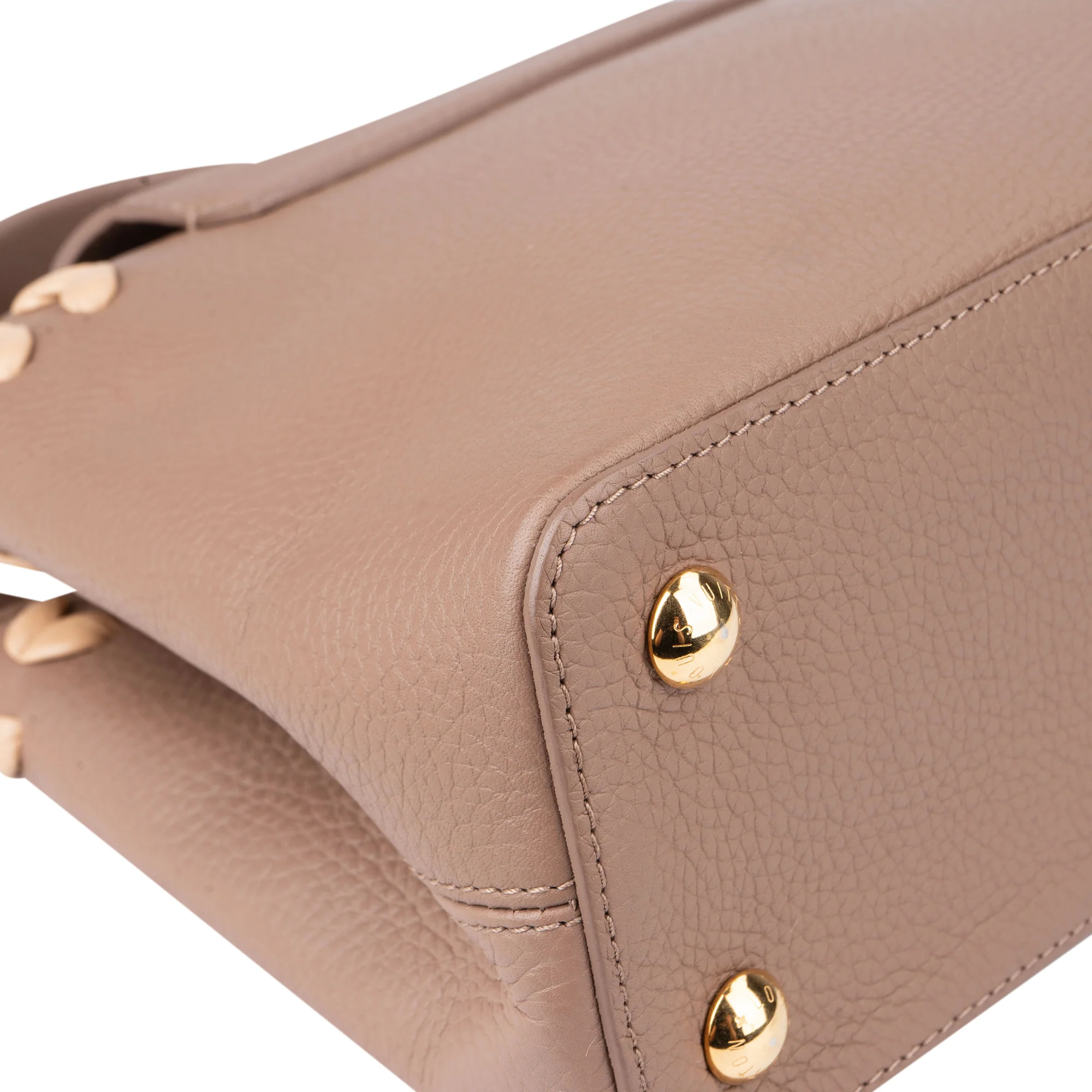 Louis Vuitton Braided Taurillon Leather Capucines PM Handbag