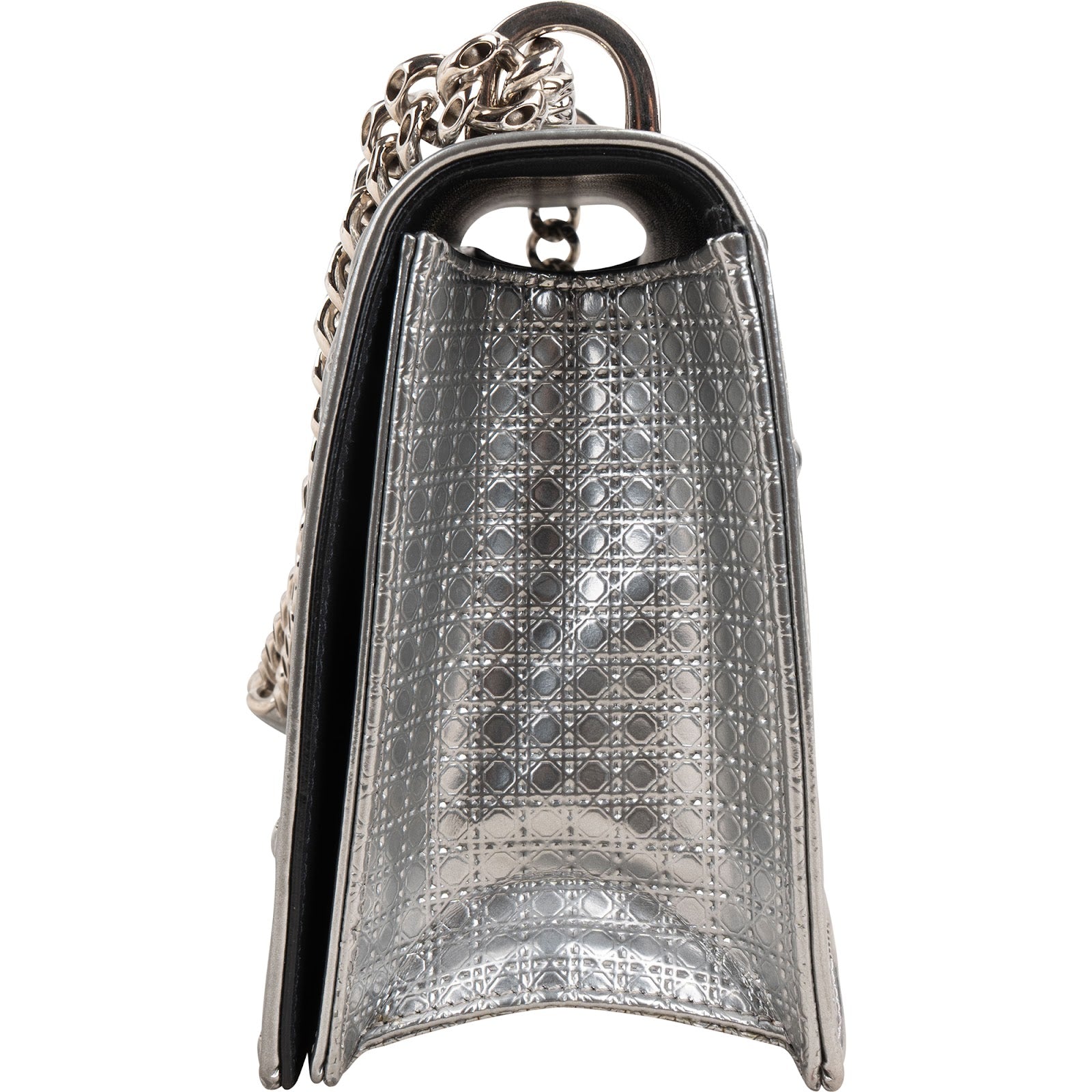 Christian Dior - Metallic Diorama Flap Crossbody Bag