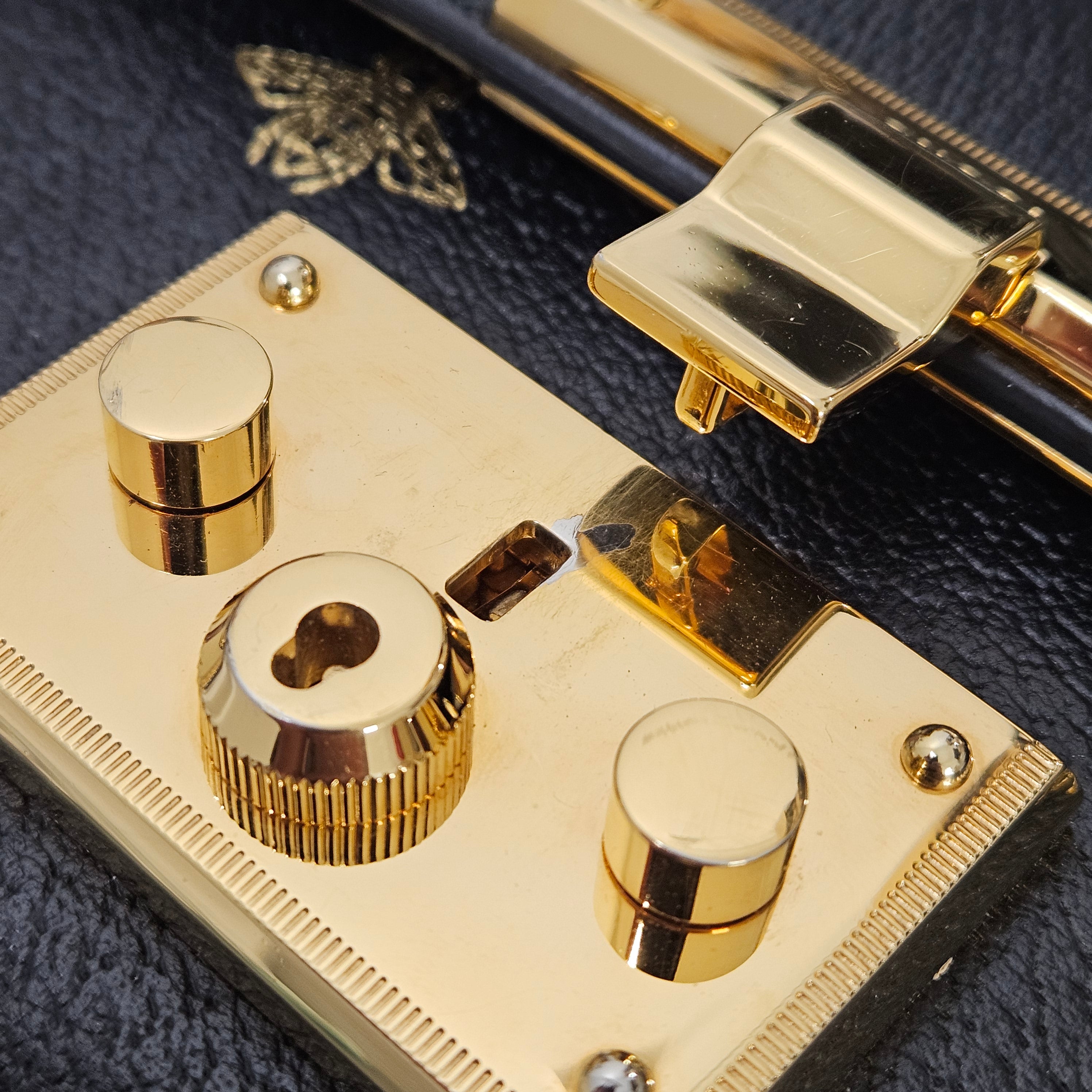 Gucci - Padlock Bee Star Crossbody Bag