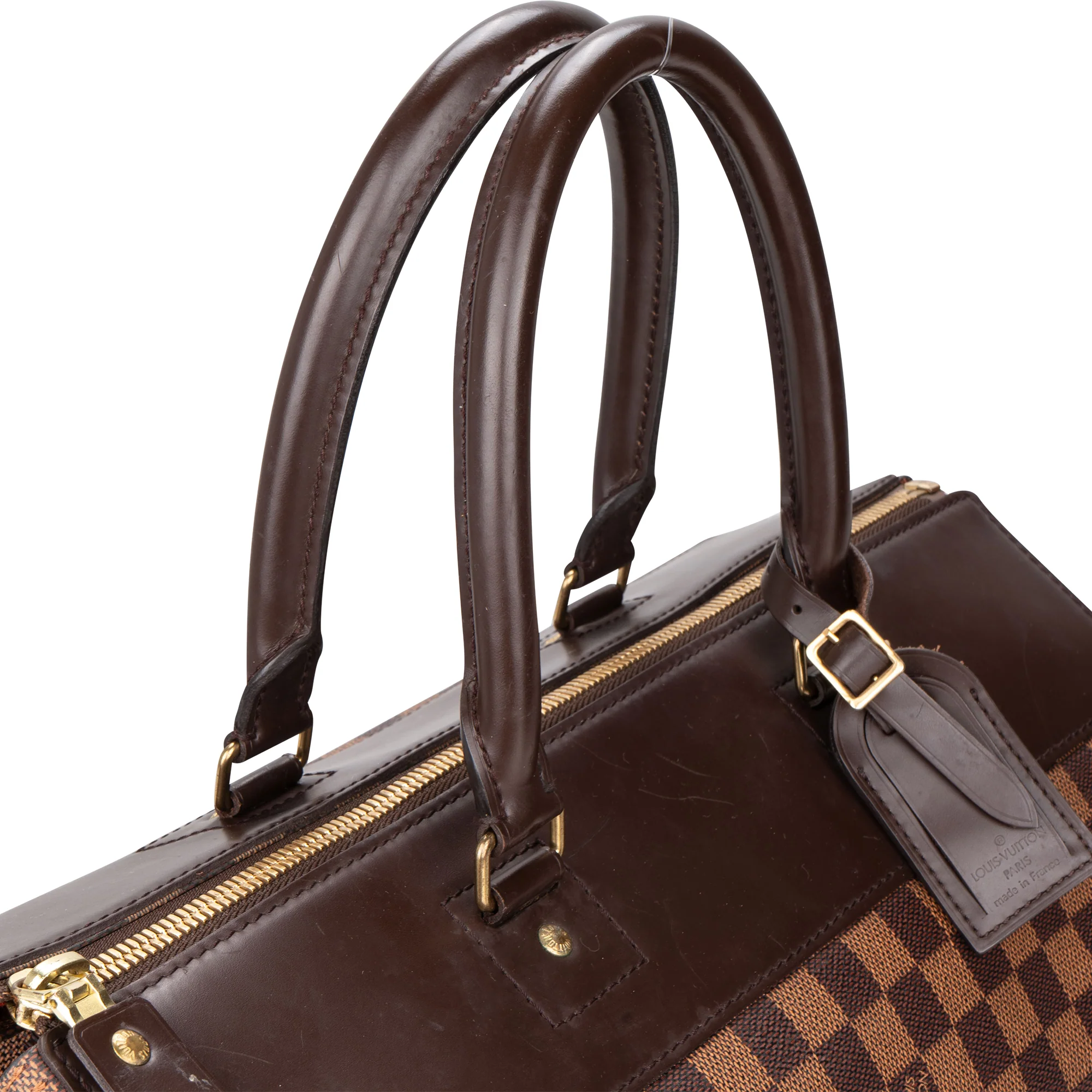 Louis Vuitton Damier Ebene Monogram Greenwich PM Travel Bag